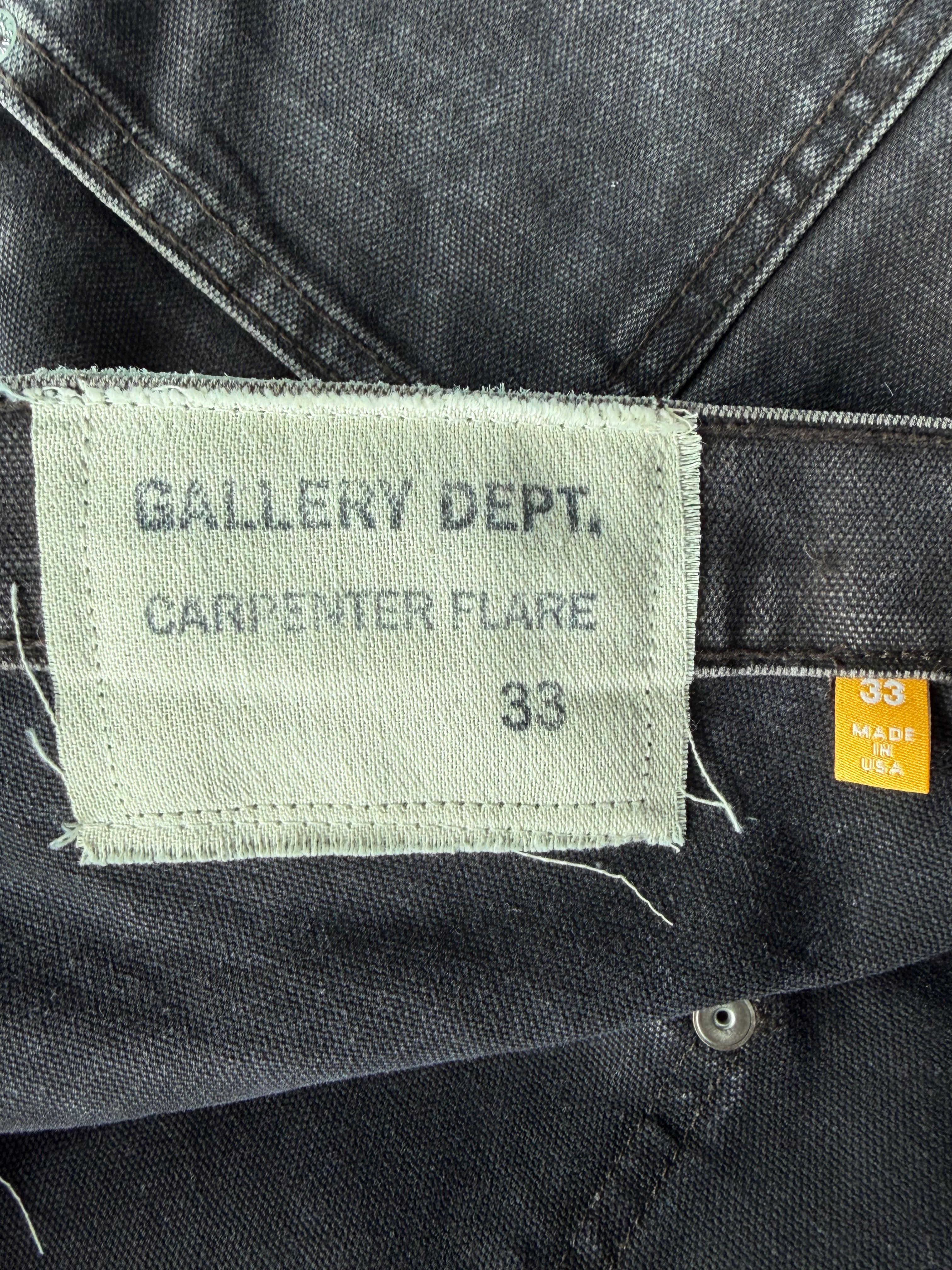Brown LA Flare Carpenter Pants