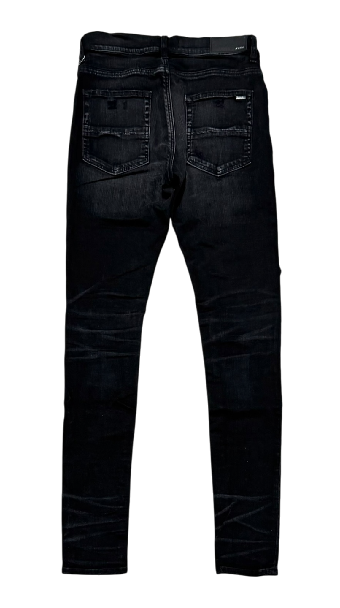 Rainbow Paisley Thrasher Jean Aged Black