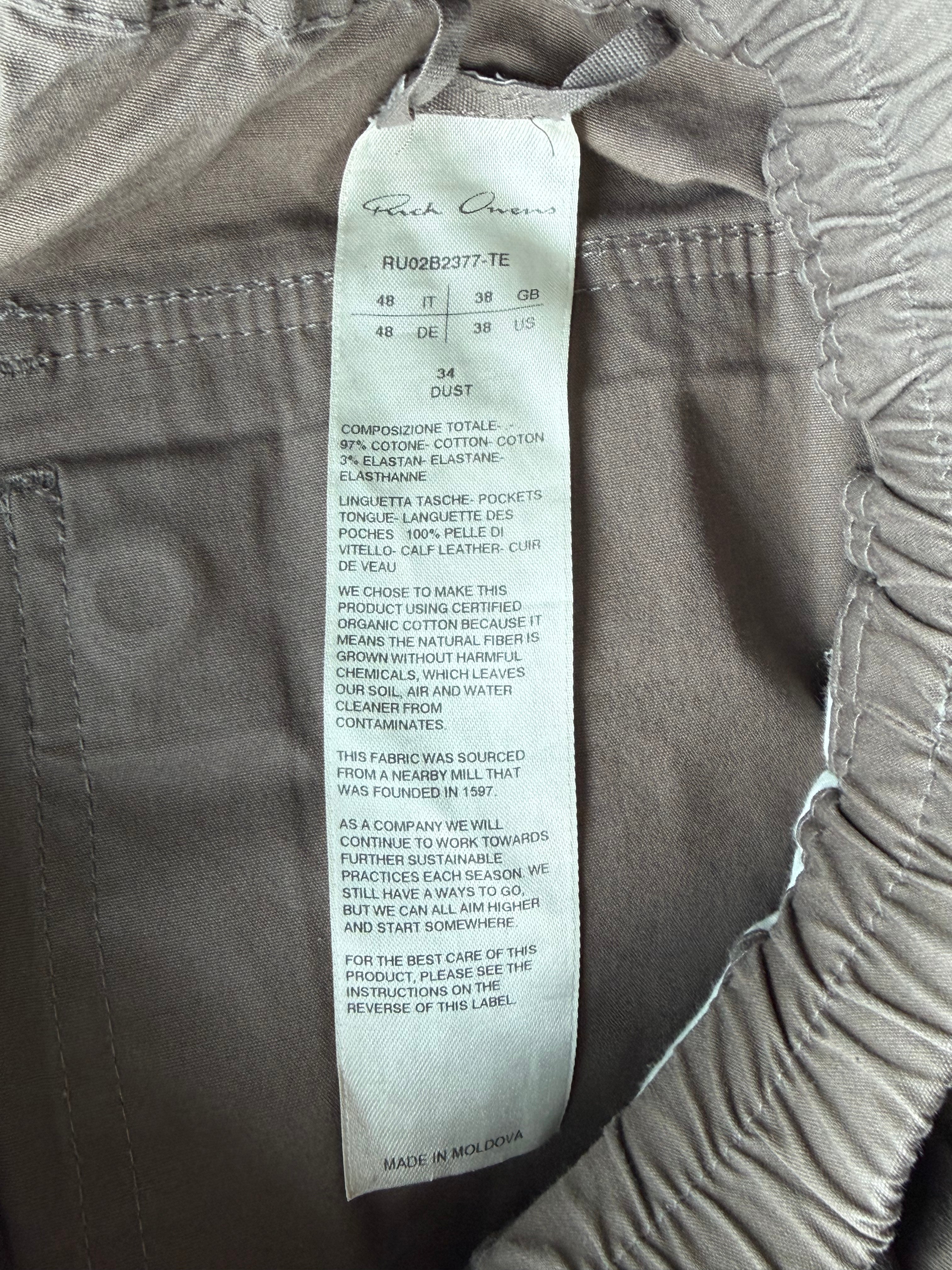 Brown Bauhaus Cargo Pants