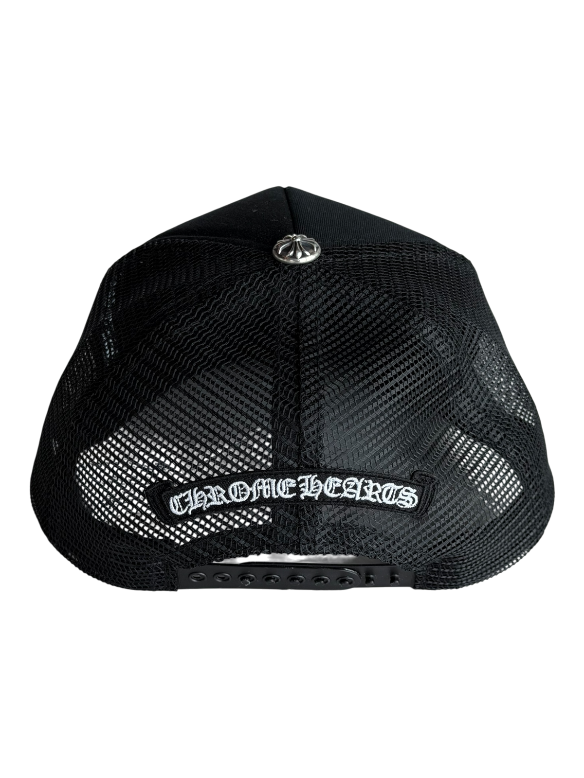 Triple Cross Cemetery Trucker Hat Black