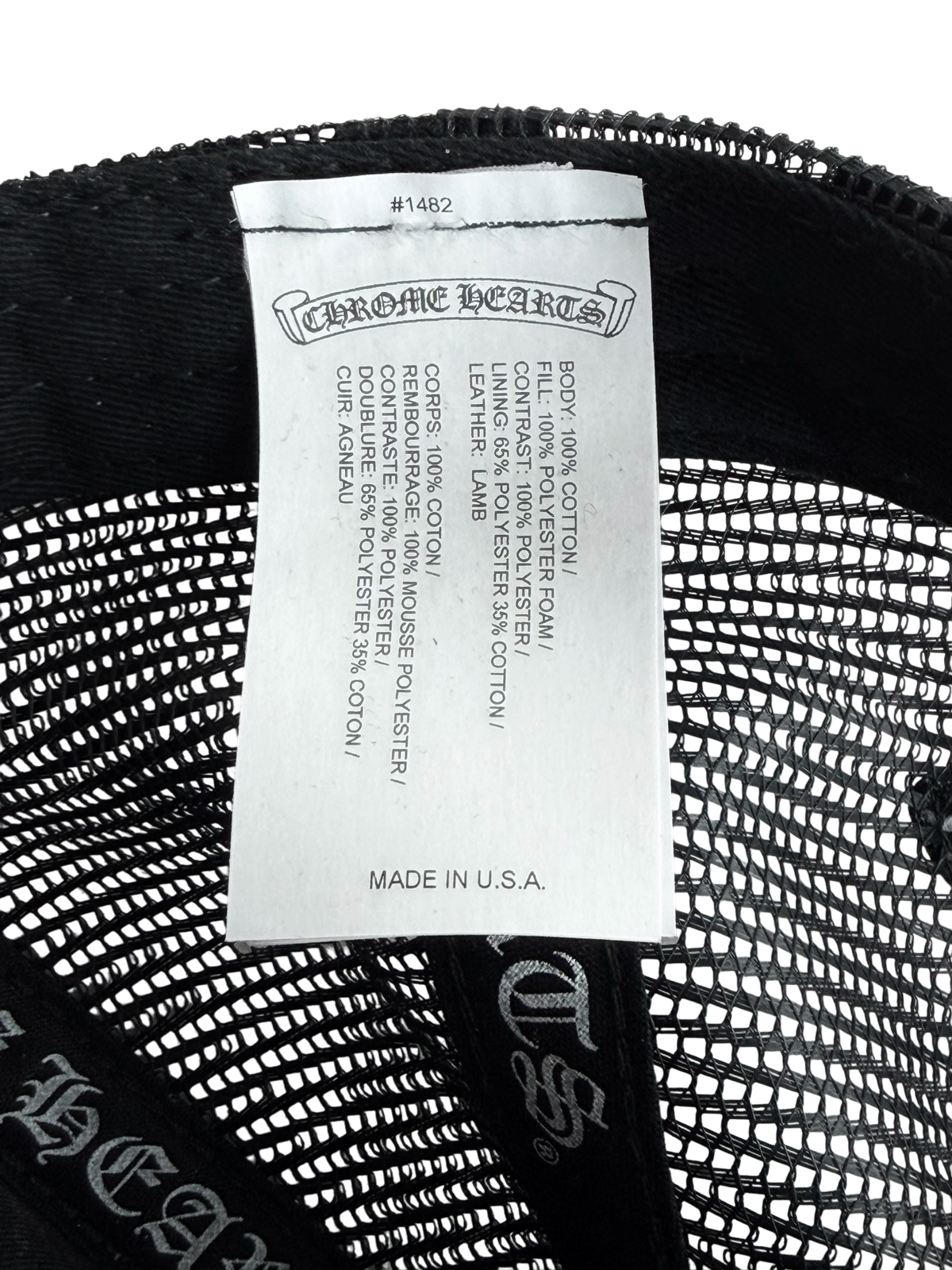 Triple Cross Cemetery Trucker Hat Black