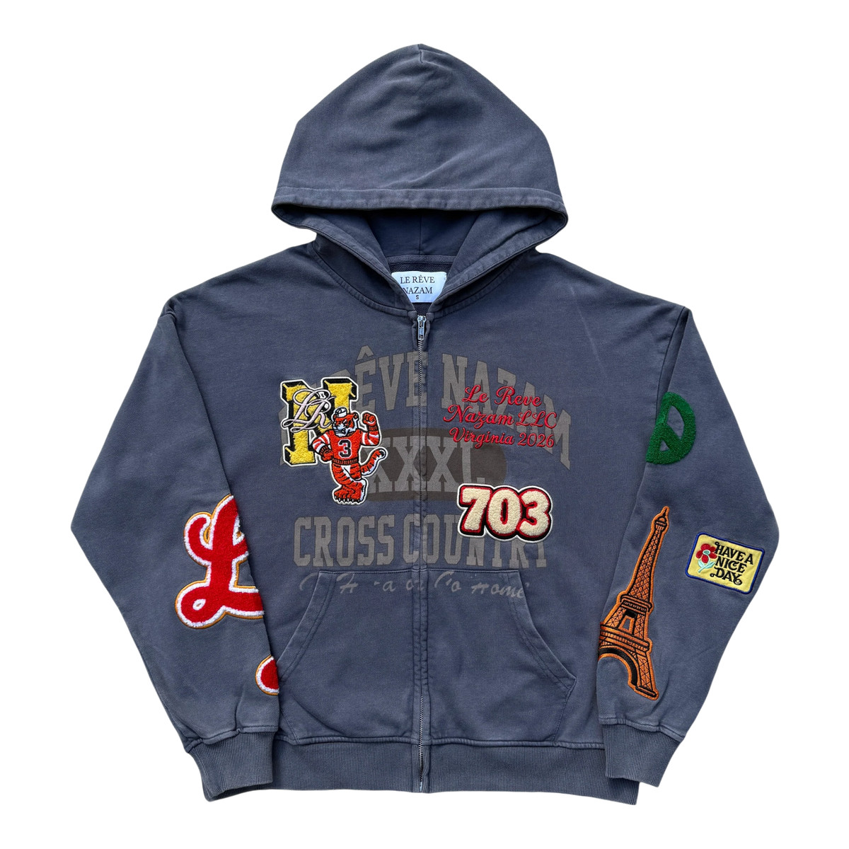 Varsity Artist Zip Up