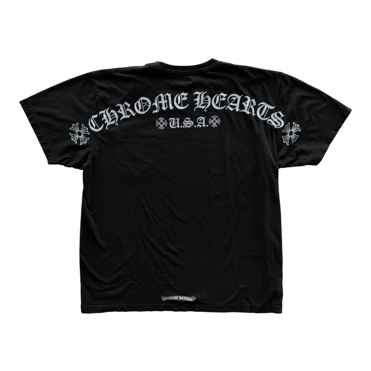 Shoulder Logo Tee Black
