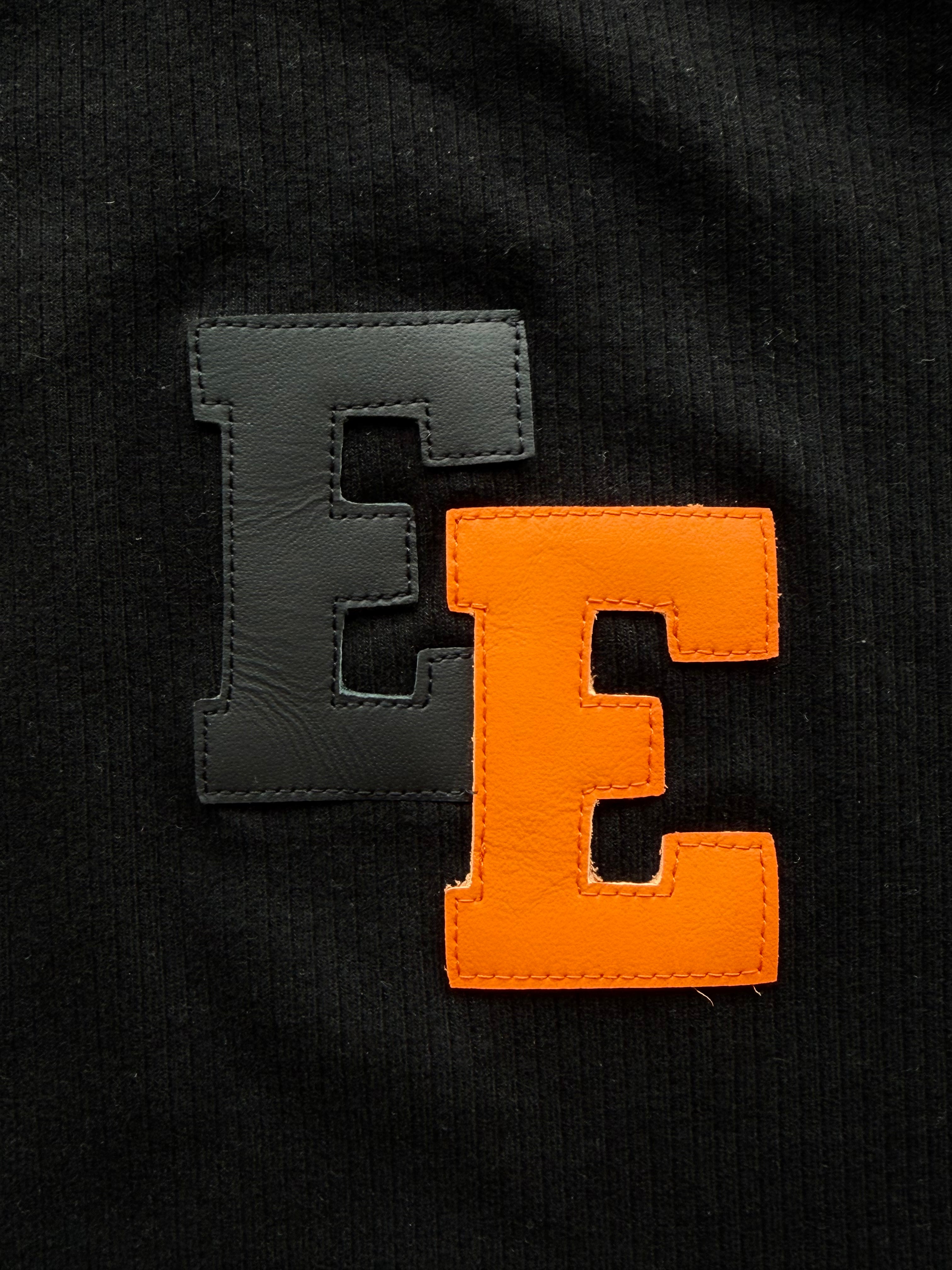 Black Orange Patch Black Tank
