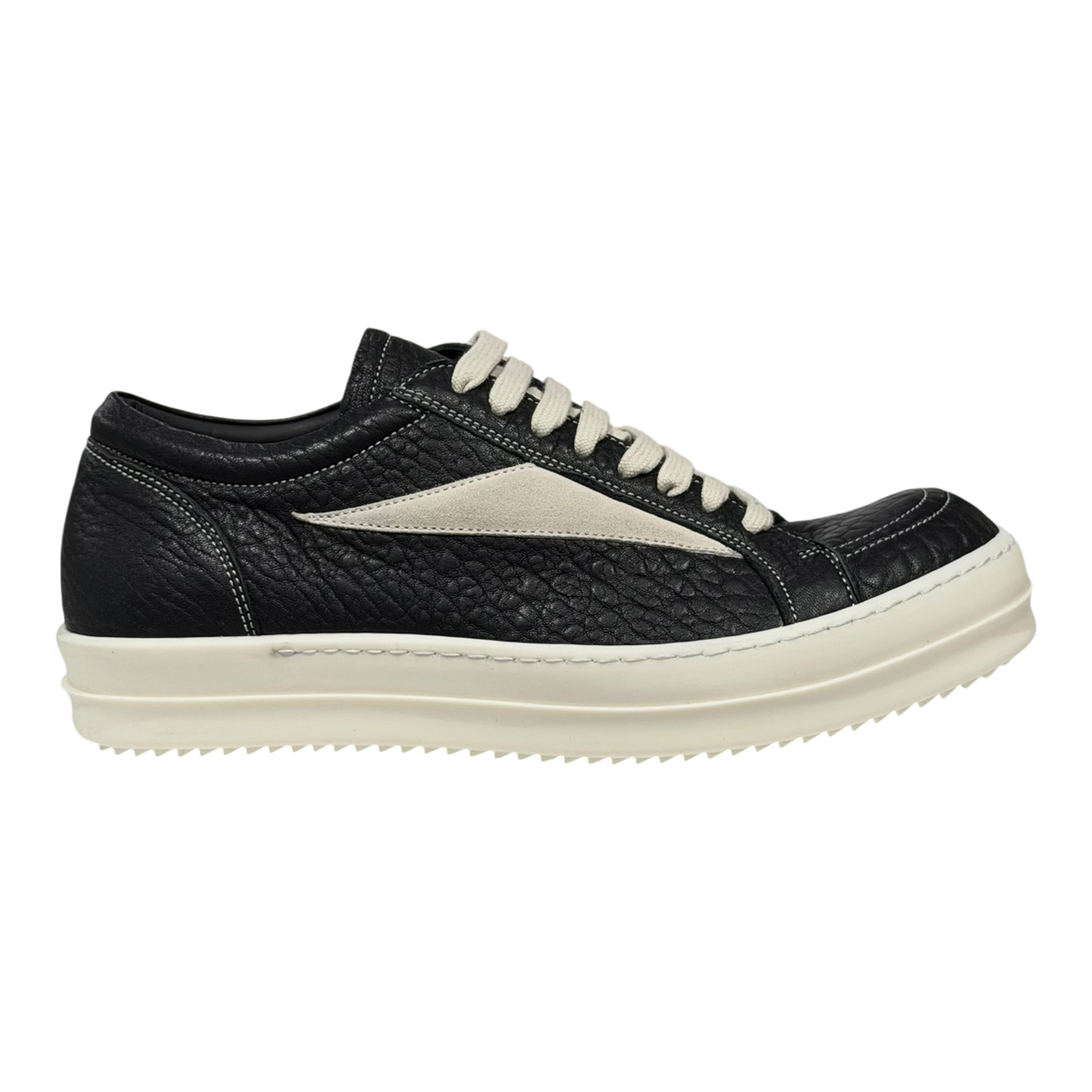 Black Milk Bubble Lamb & Suede Leather Sneakers