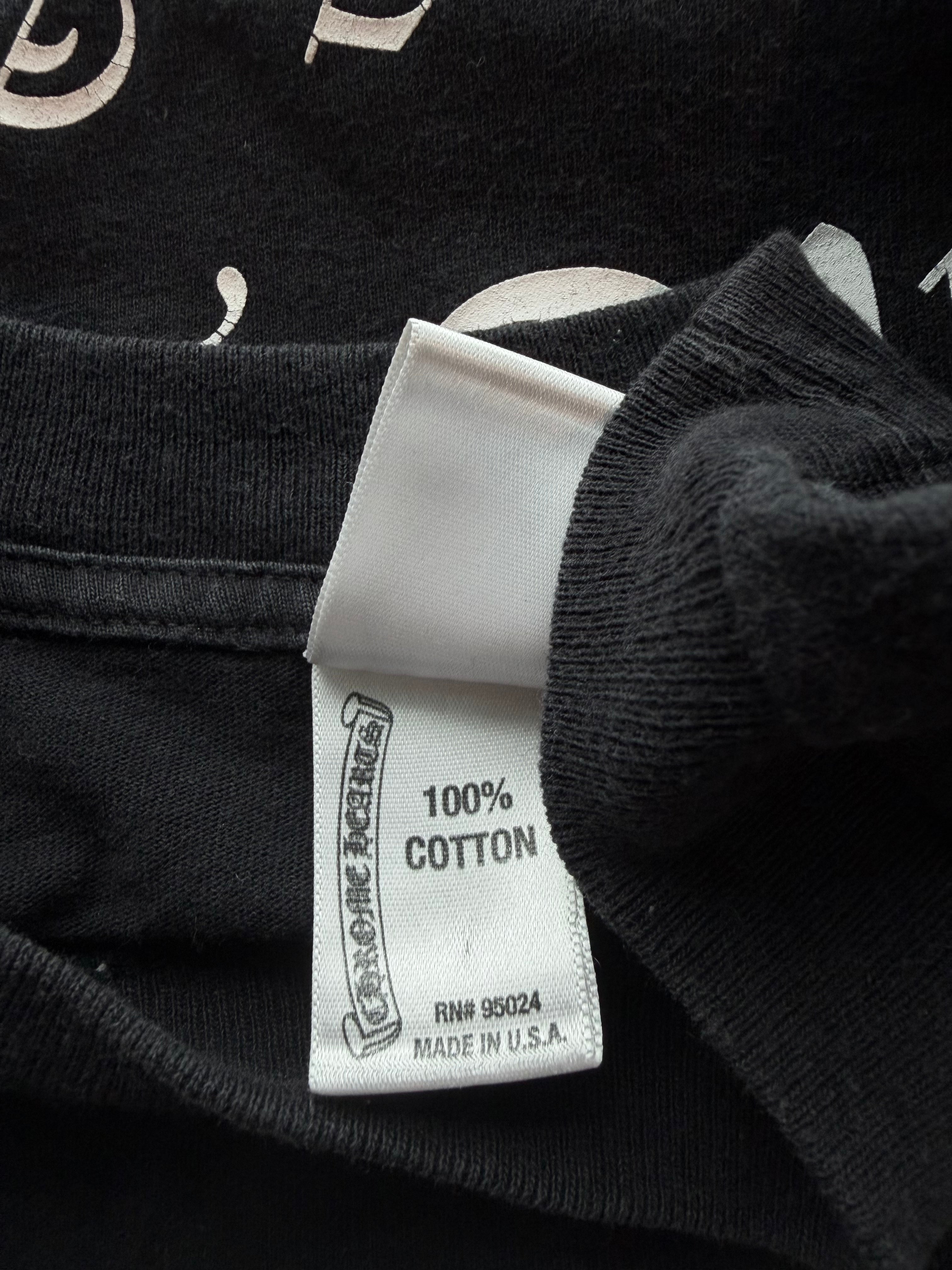 Vintage Shoulder Logo Tee Black