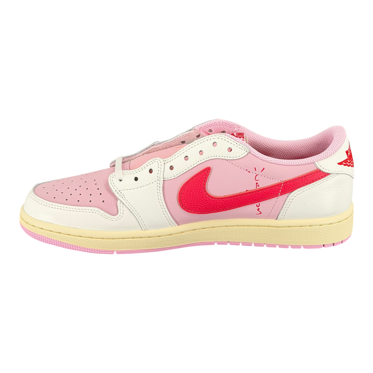 Jordan 1 Retro Low OG SP Travis Scott Sail Tropical Pink