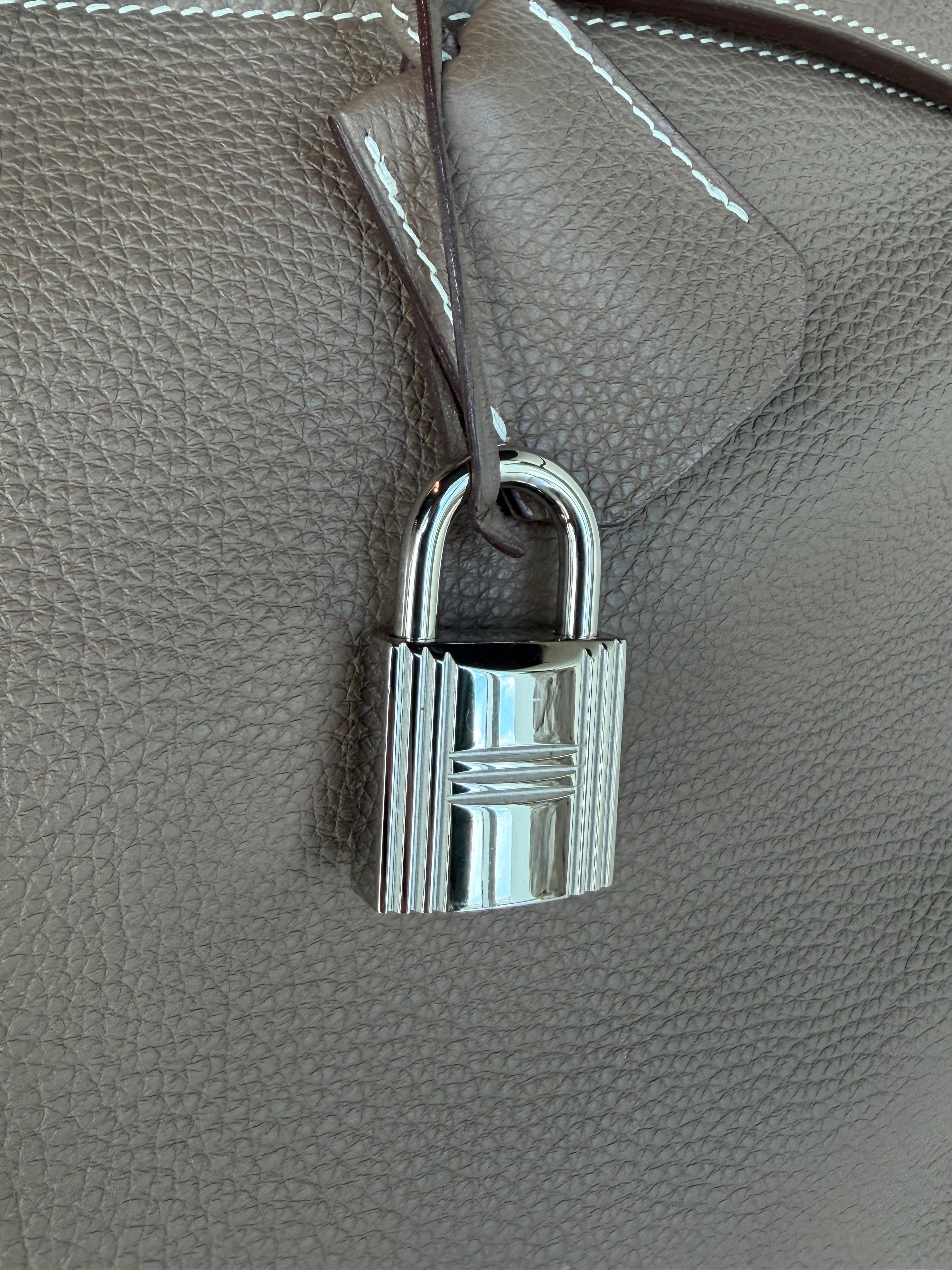 Etoupe Togo & Palladium Hardware Birkin HAC 50