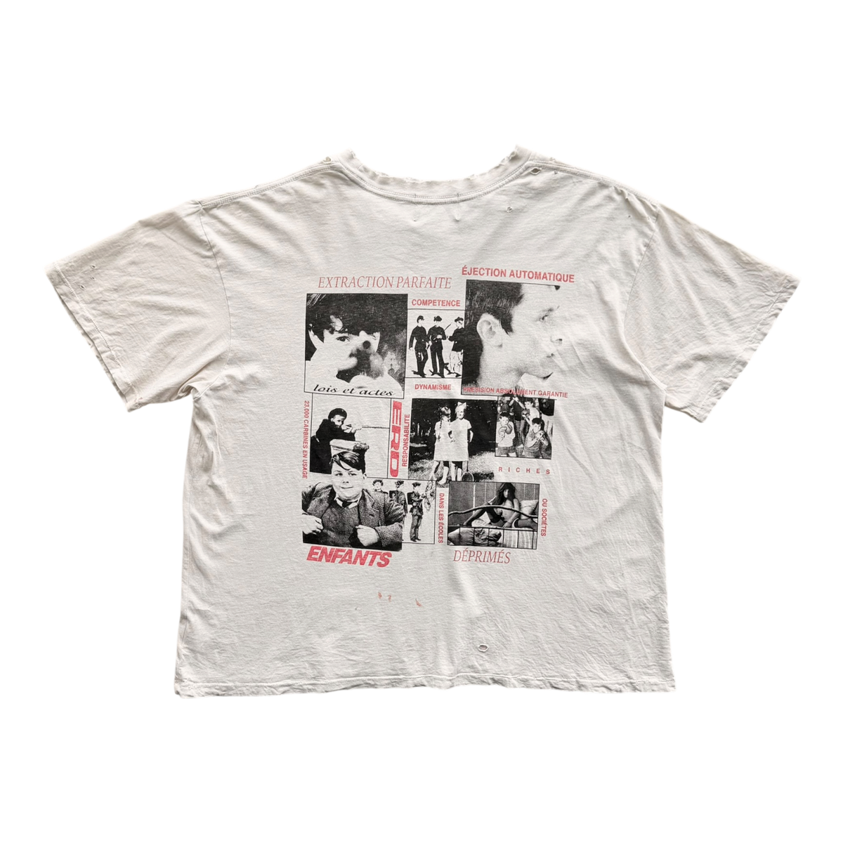 La Scolaire Preferee T-shirt Antique White
