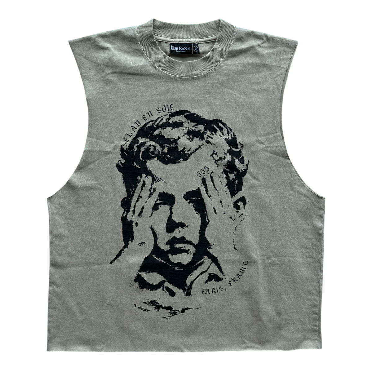 Baby Saint Cut Off Tee Tan
