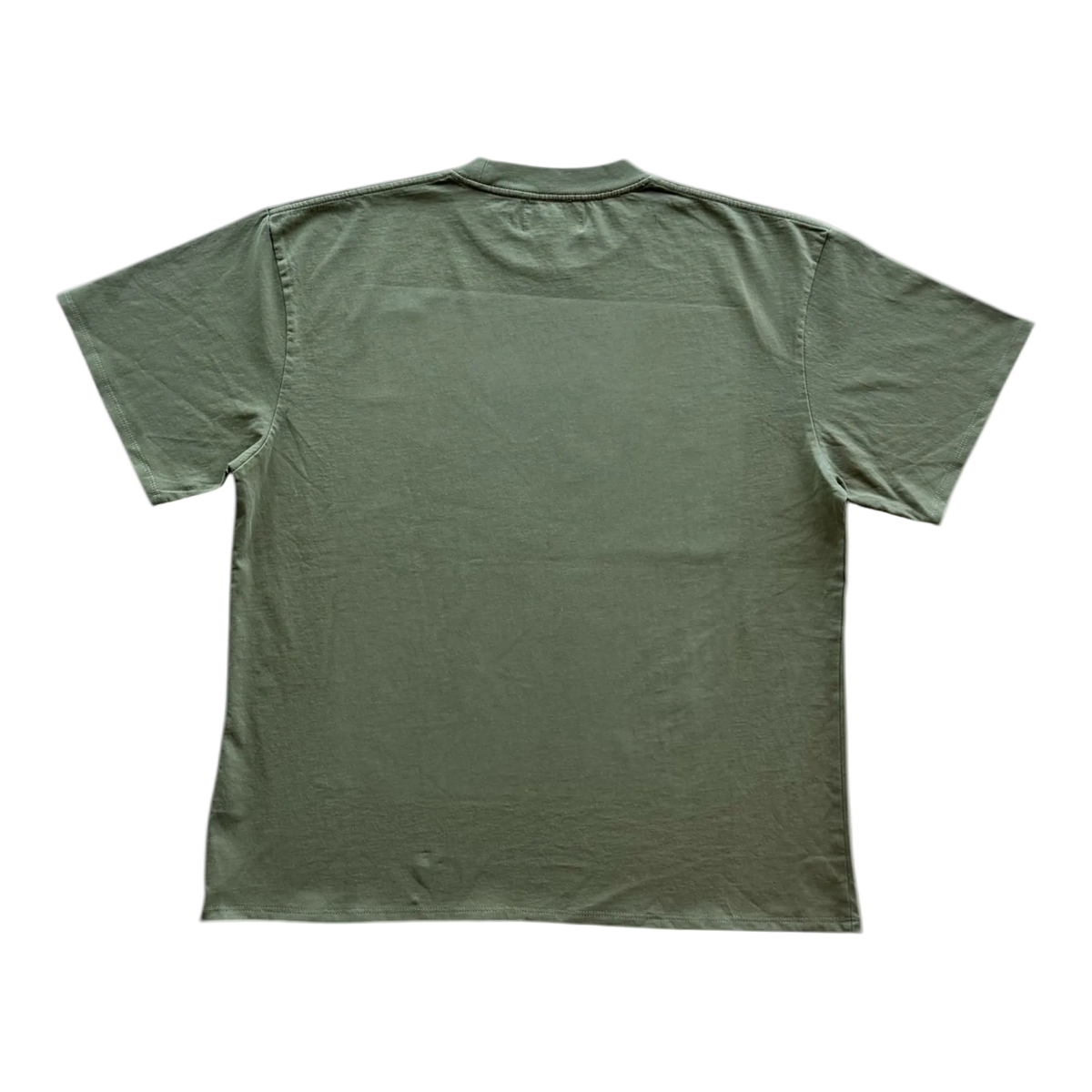 Tiger Photo Tee Olive Green