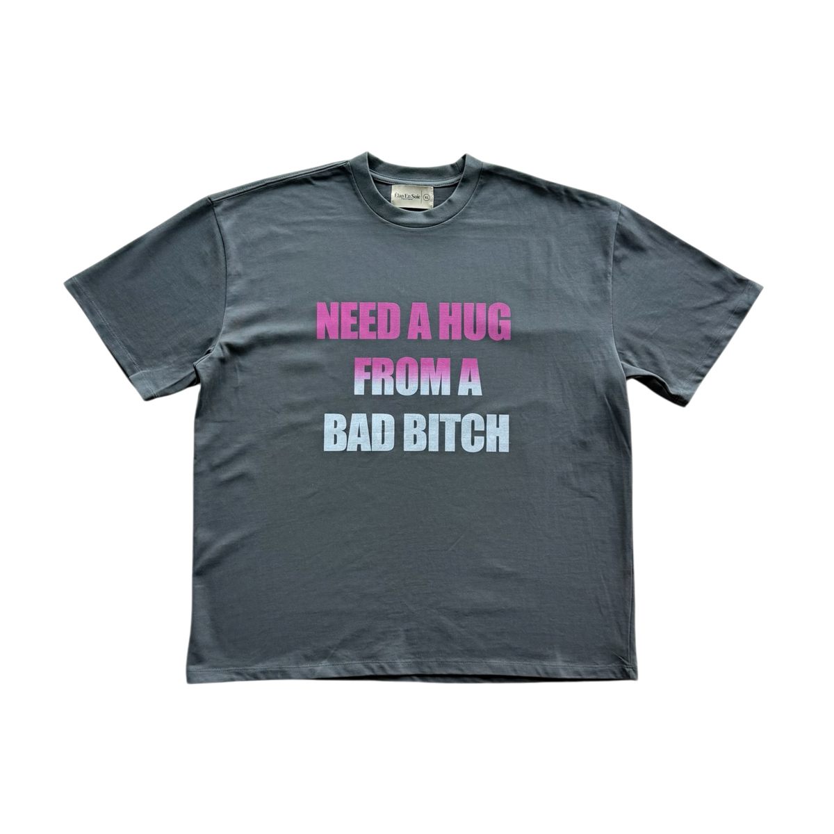 Need A Hug Pink Fade Tee