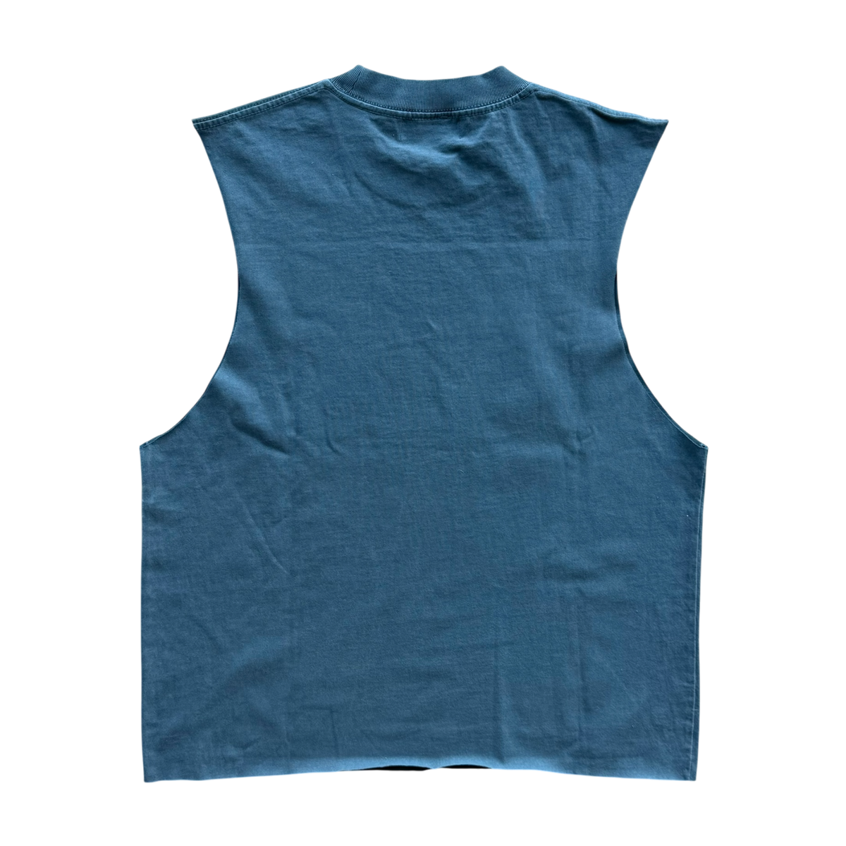 Collage Cut Off Tee Blue