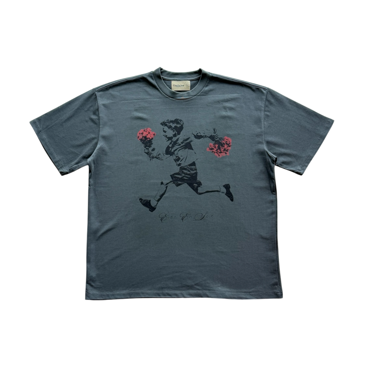 Flower Boy Dark Grey Tee
