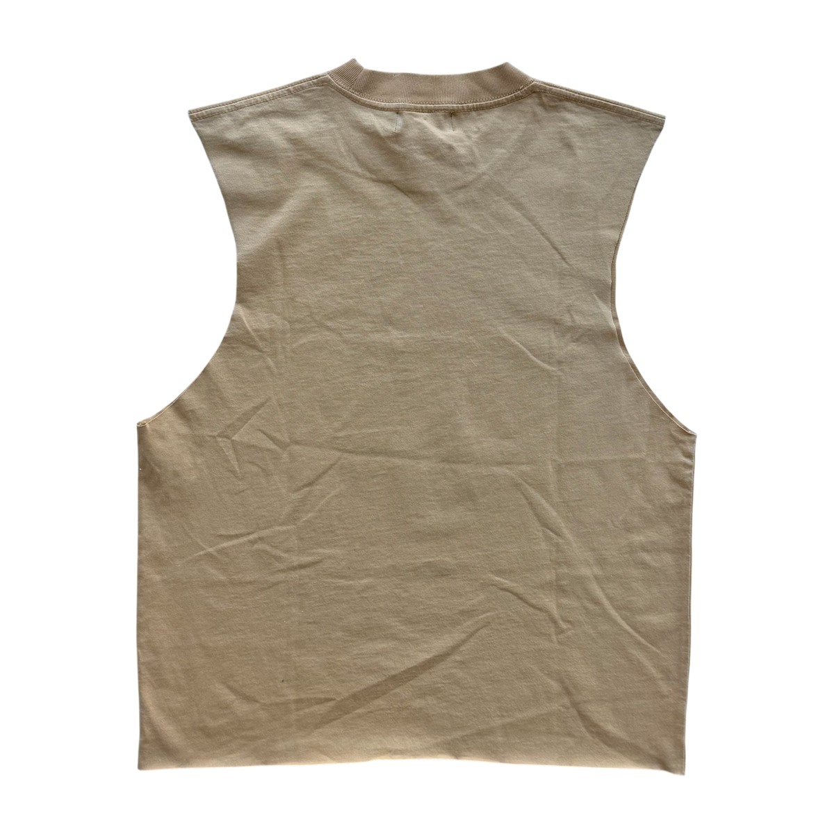 Logo Cut Off Tee Yellow