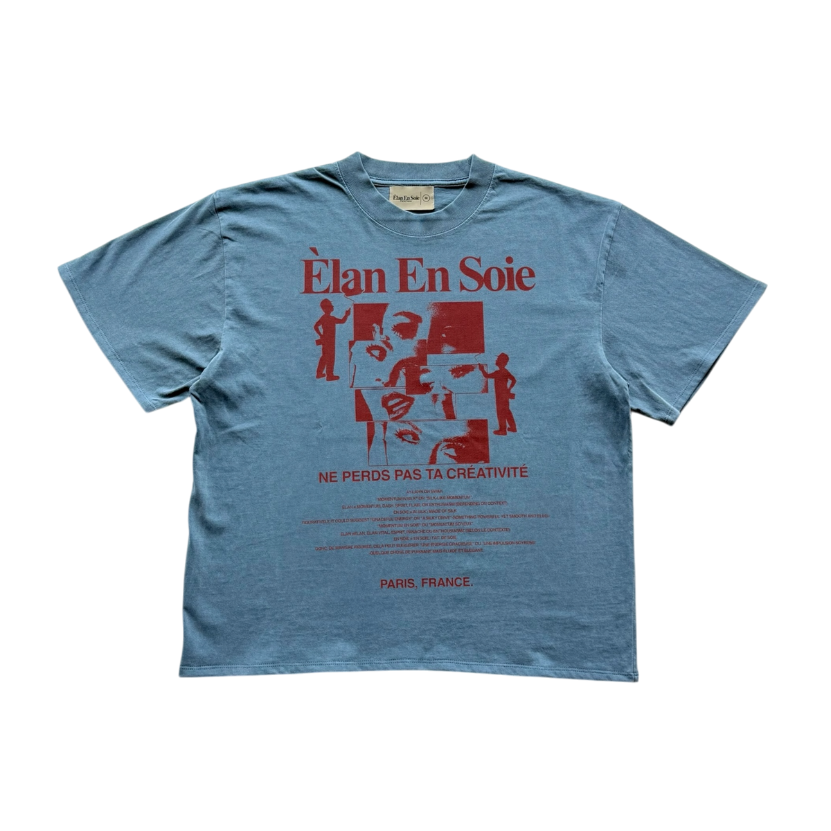 Creative Blue Tee