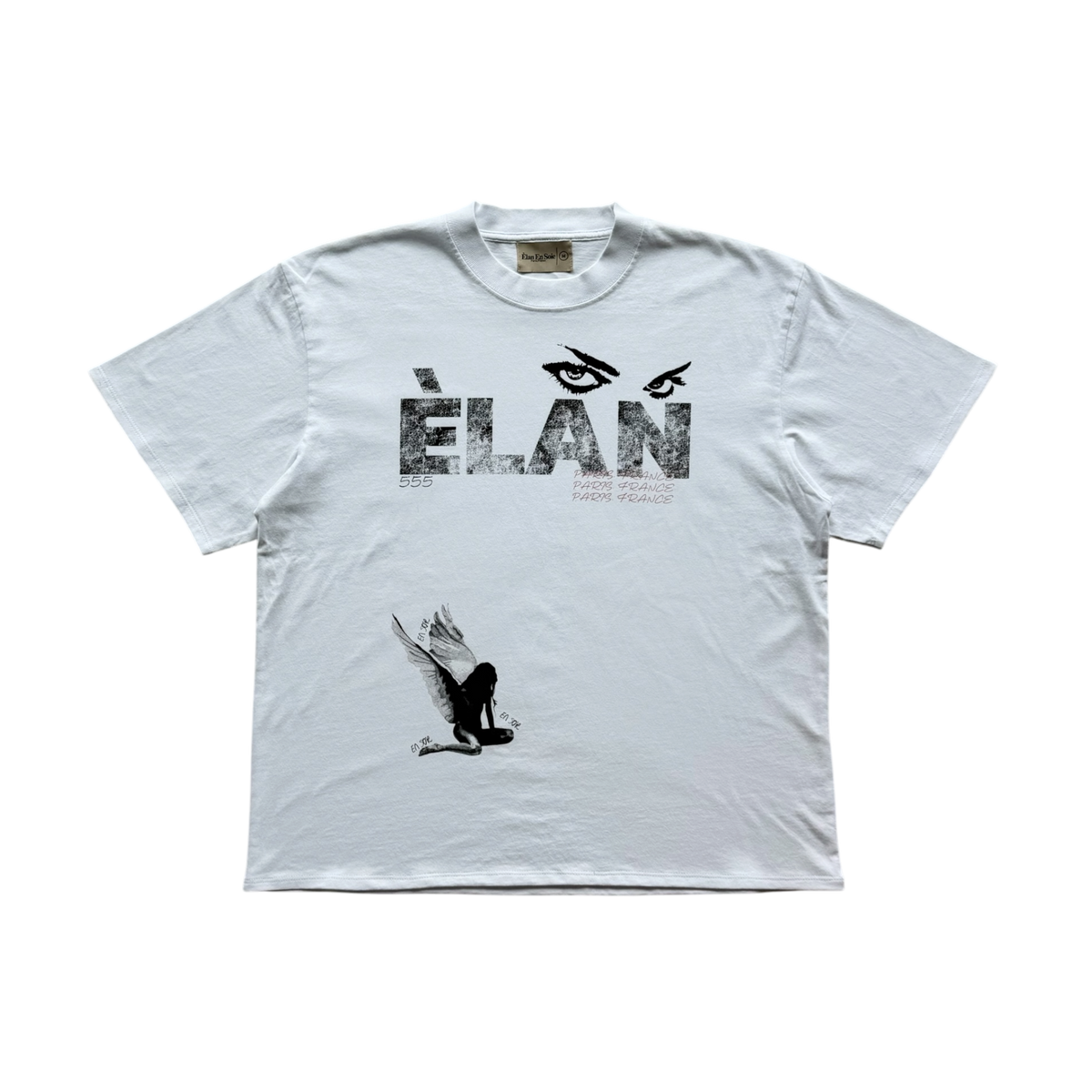 Angel Eyes White Tee