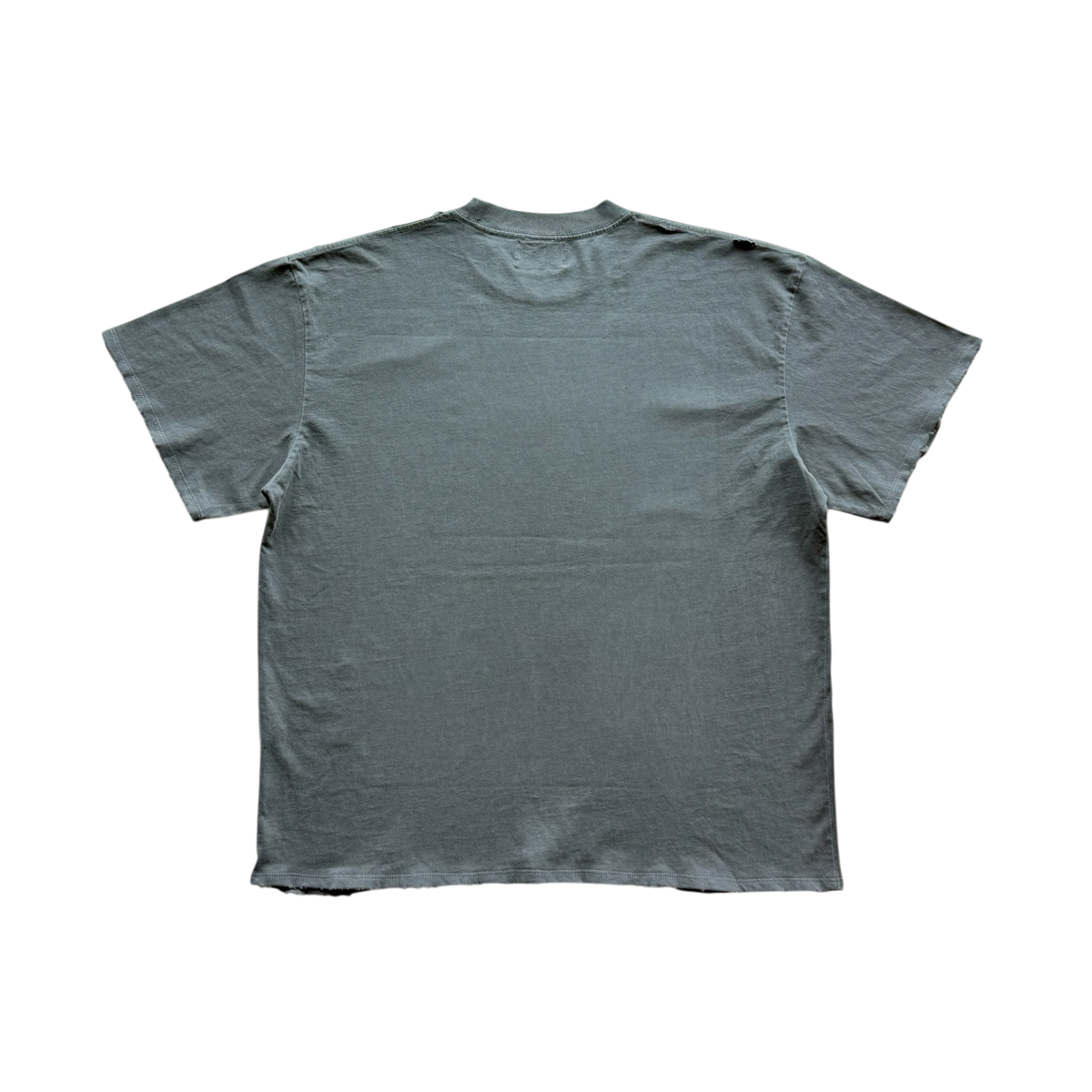 Faded Grey Distressed Tee