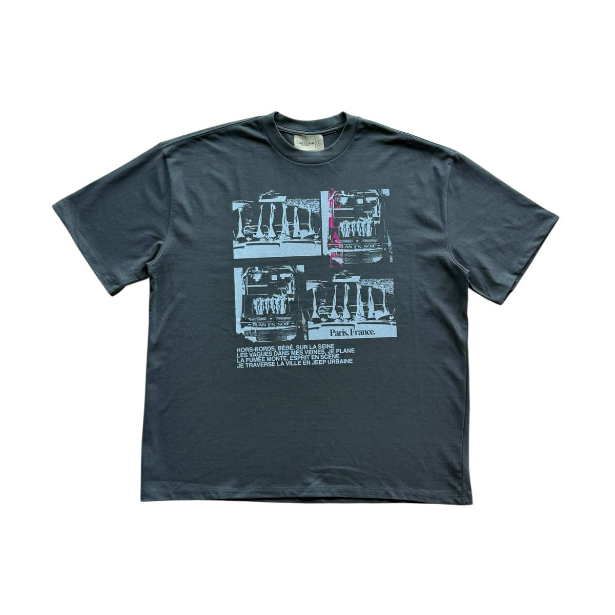 Boat Life Dark Grey Tee