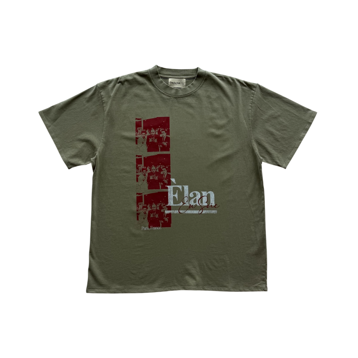 Mafia Washed Olive Tee