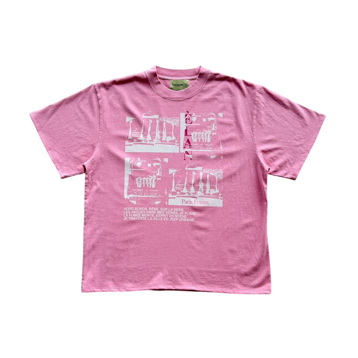 Boat Life Pink Tee