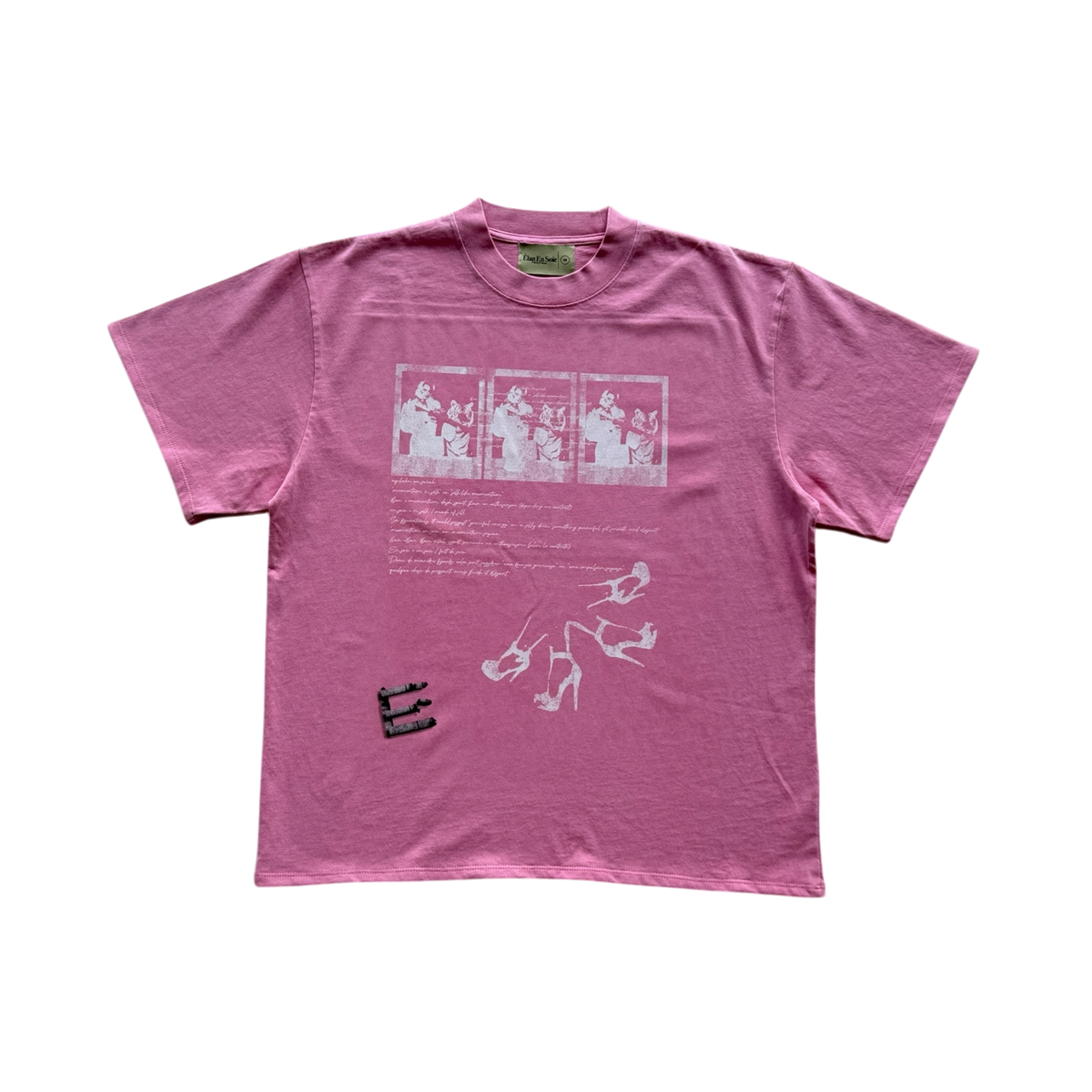 Tiger Photo Pink Tee