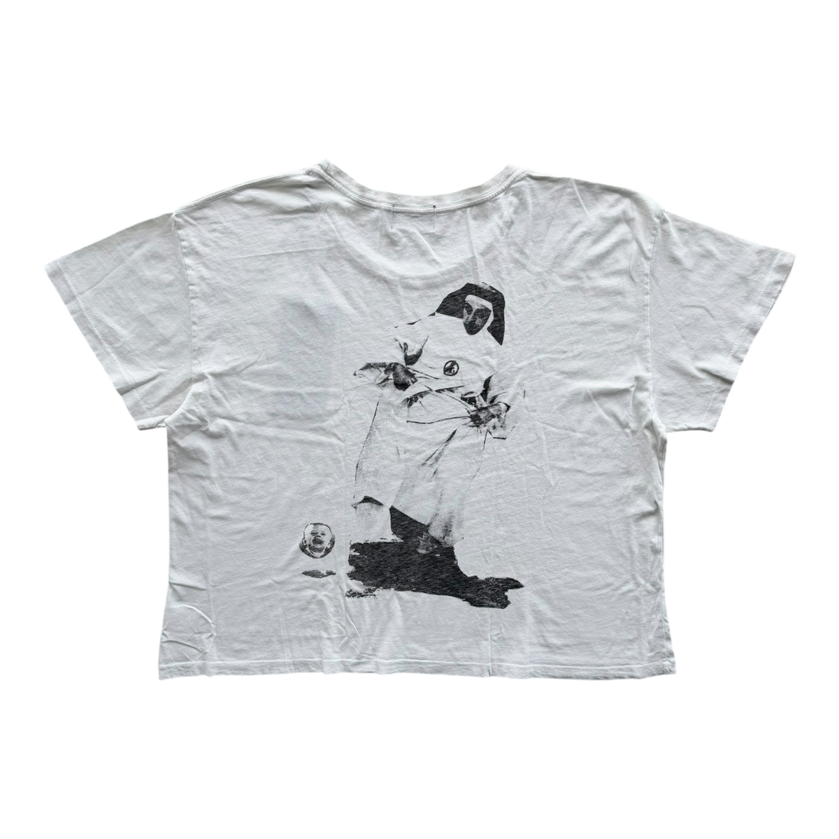Nun Kicks Baby T-Shirt