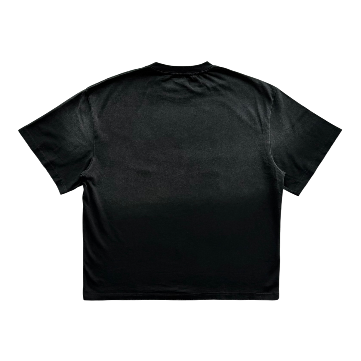 Cheer Distressed Tee Black