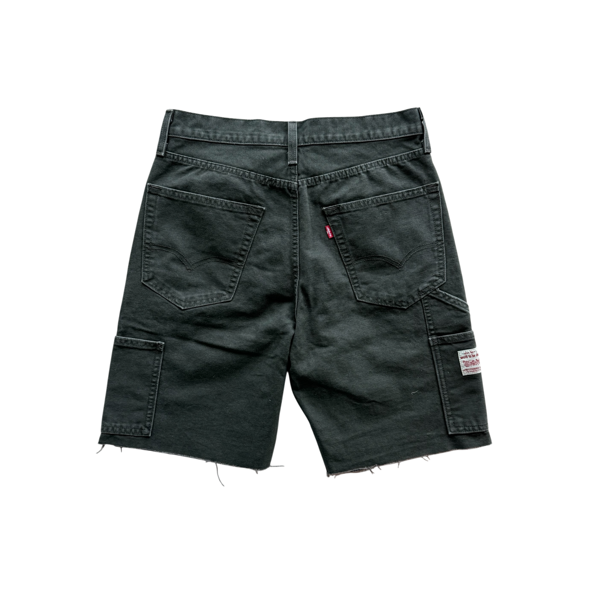 Green Patch Charcoal Grey Carpenter Short