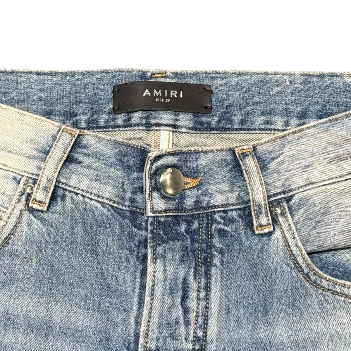 Antique Indigo MA Quad Debossed Carpenter Jeans