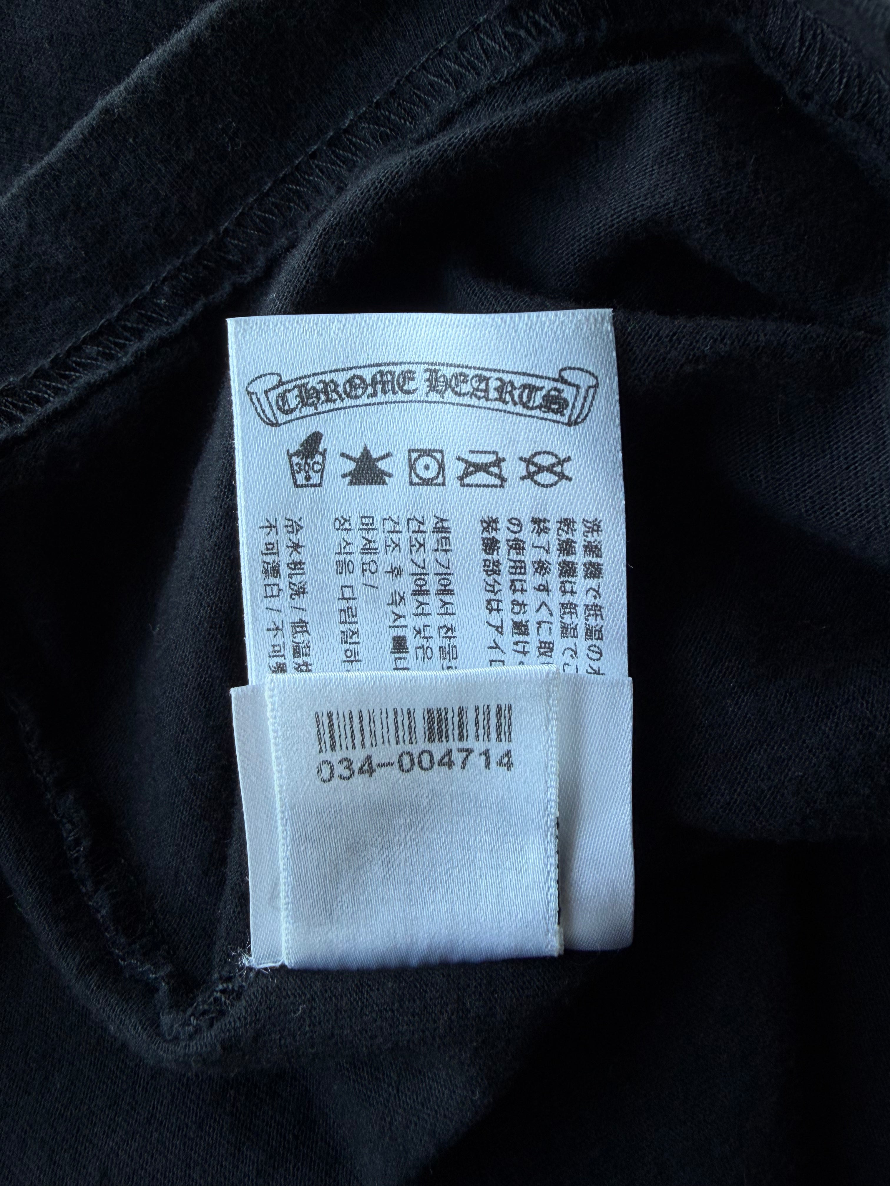 Pink Pocket Neck Logo Short Sleeve Tee