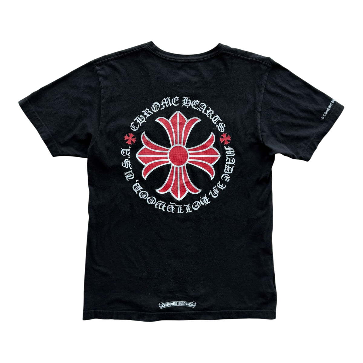 Black Red Cross Tee