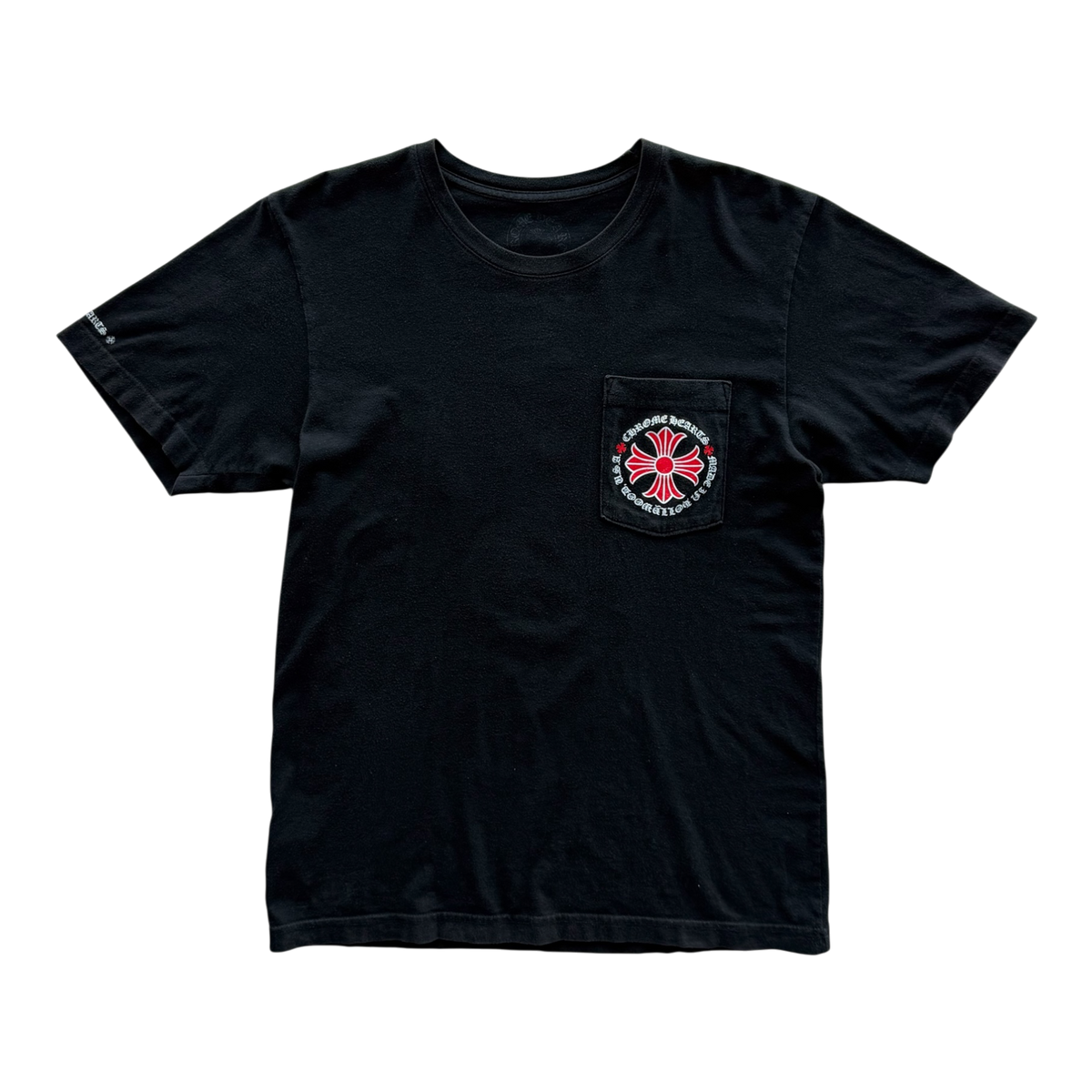 Black Red Cross Tee