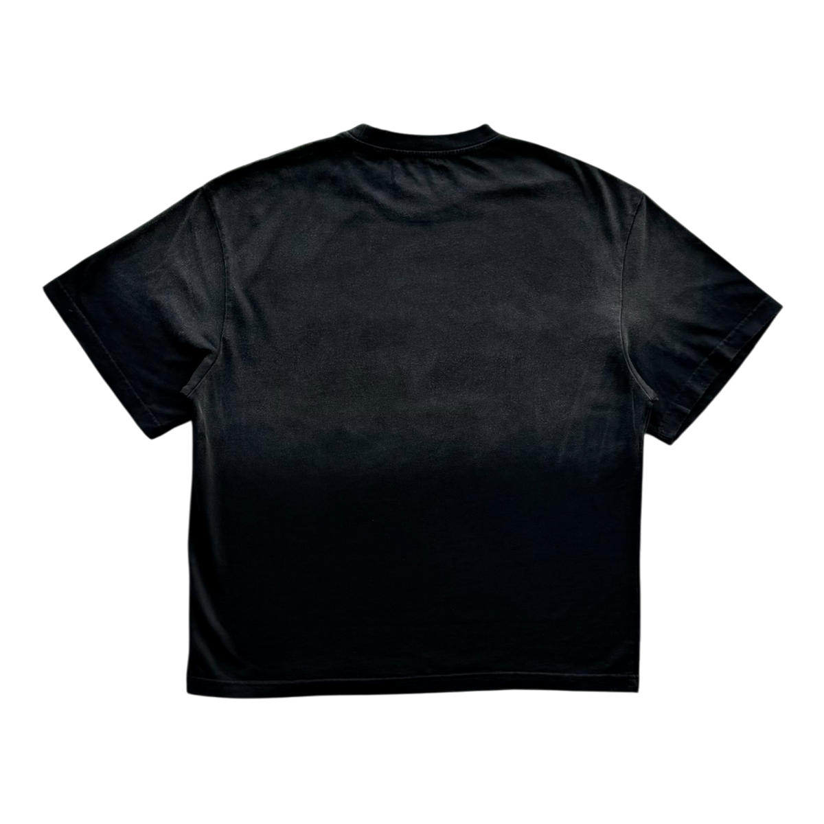 Not A Phase Distressed Tee Black