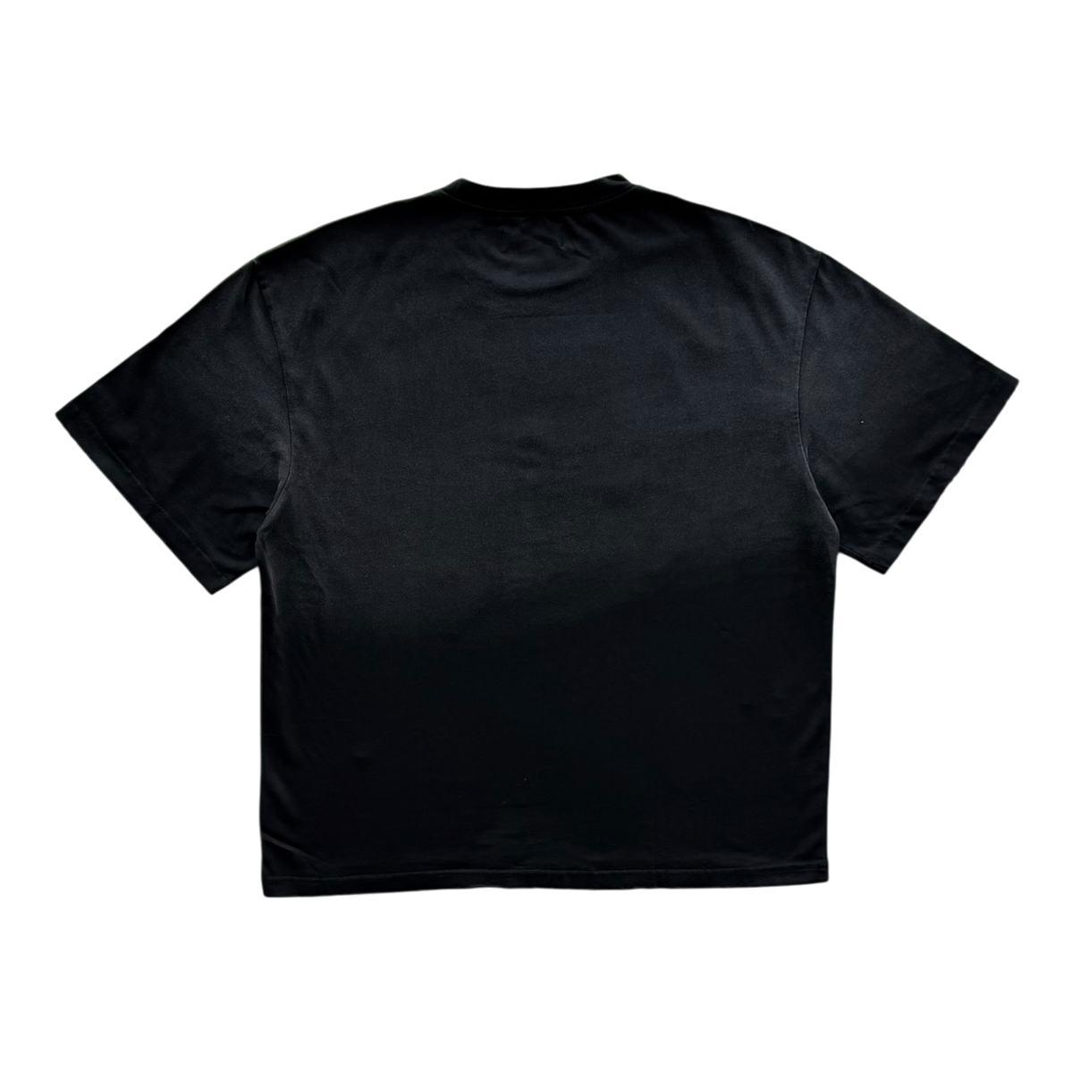She Smokes Distressed Tee Black
