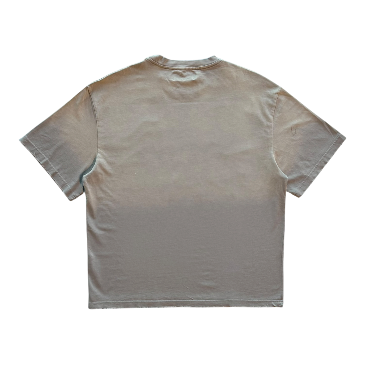 Tutto Bien Distressed Tee Tan