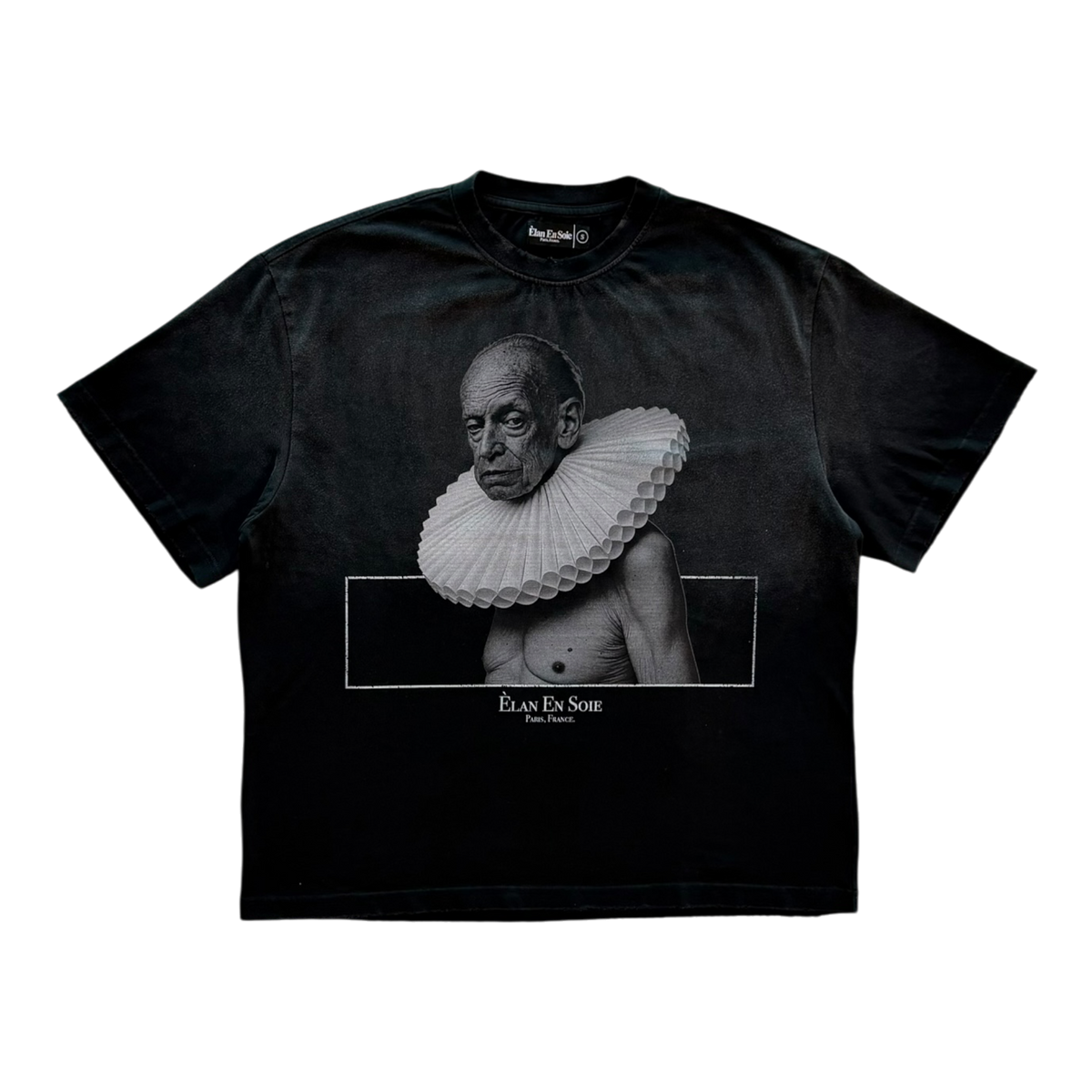 Uncle Renaissance Distressed Tee Black