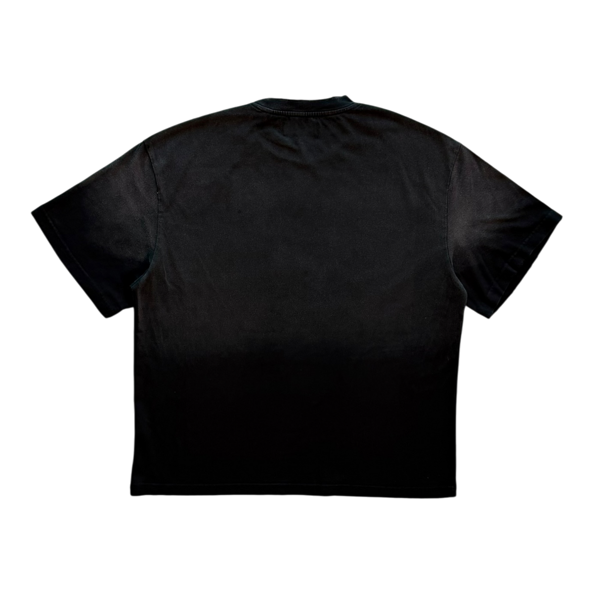 Punk Rock Distressed Tee Black