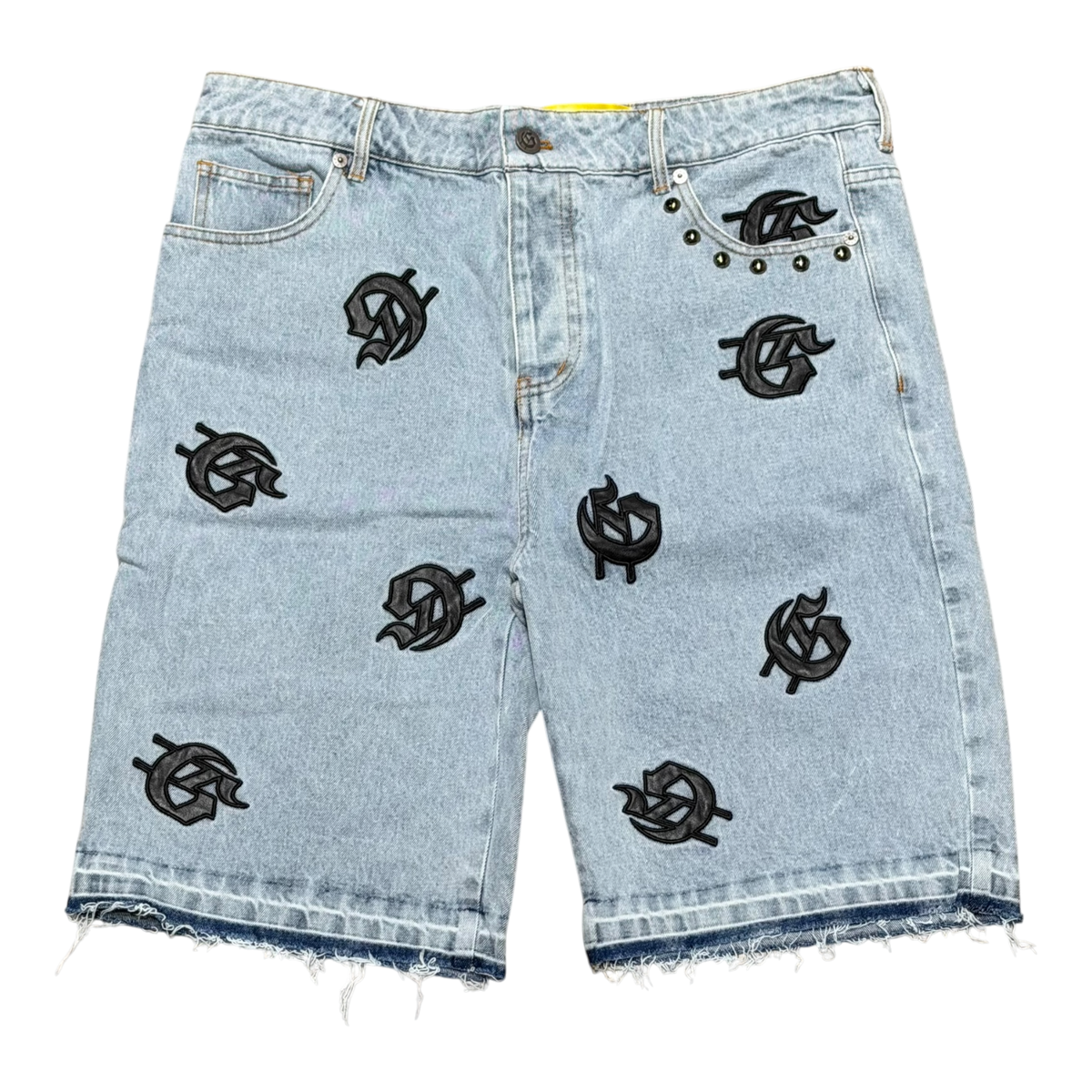 Infinity Denim Shorts Blue