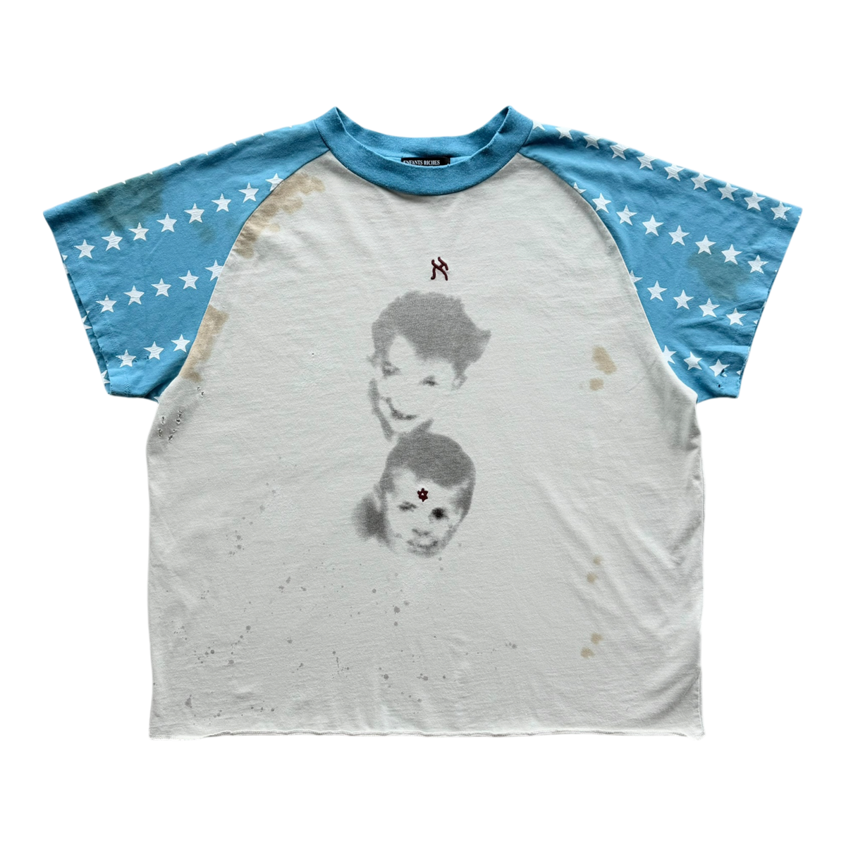 3 Stars Aleph Raglan Tee