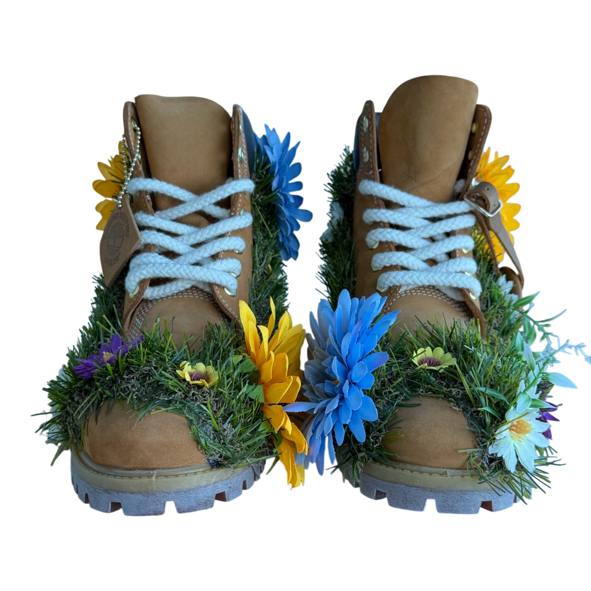 Flower Timberland Boot