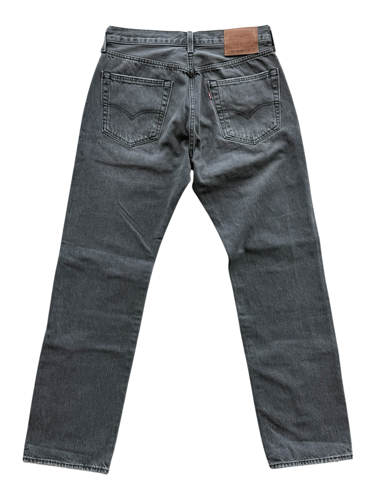 Black White Patch Grey Jean