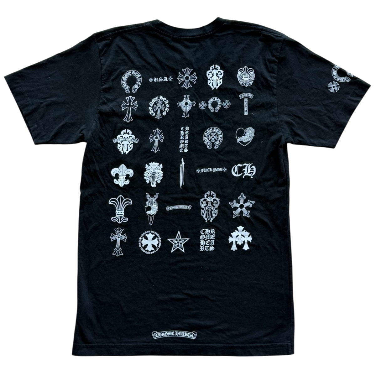 Multi Logo Tee Black
