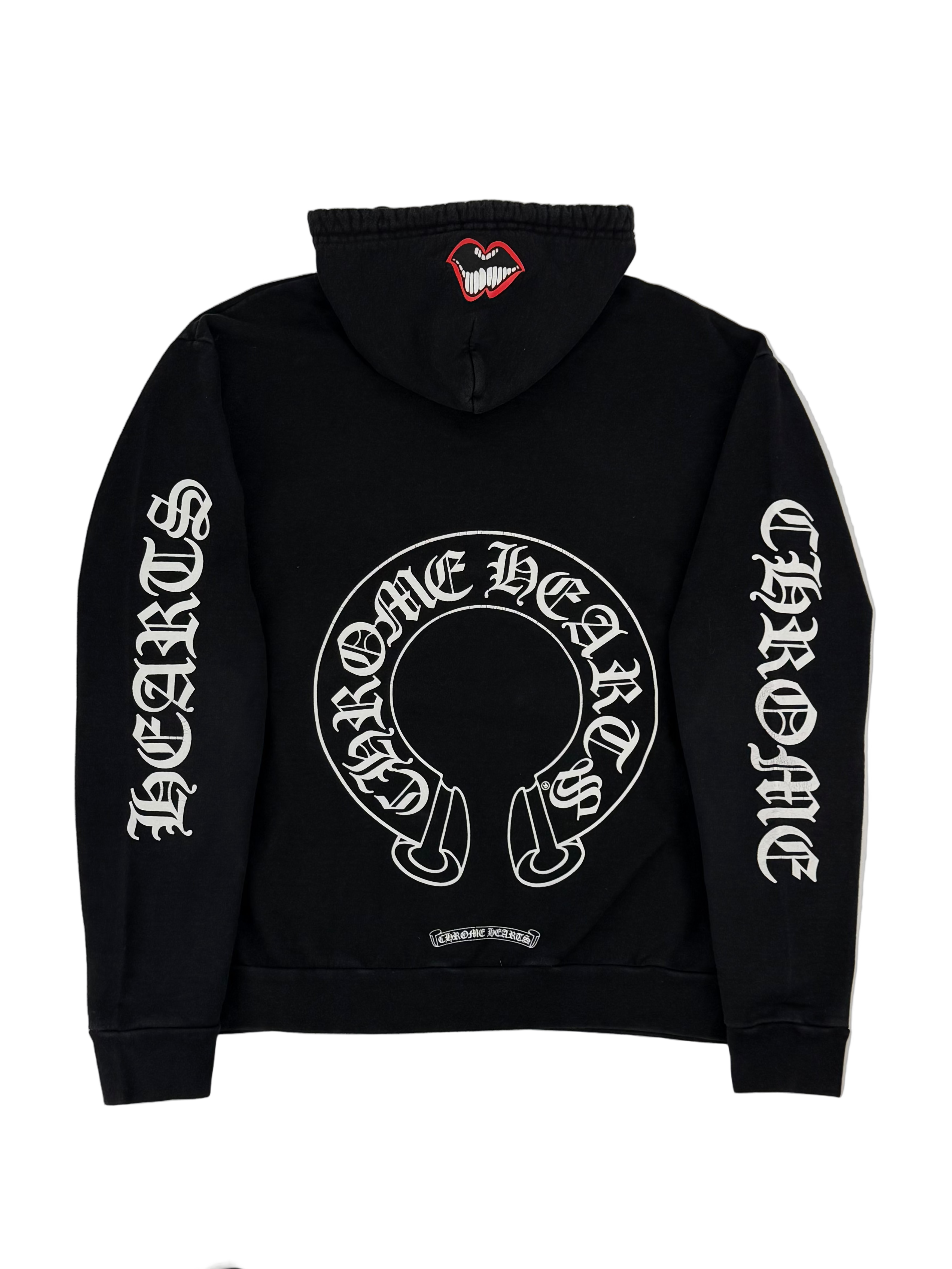 Matty Boy Chomper Horseshoe Hoodie 'Black'