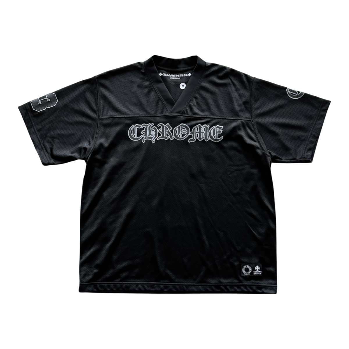 Mesh Short Sleeve Jersey Black