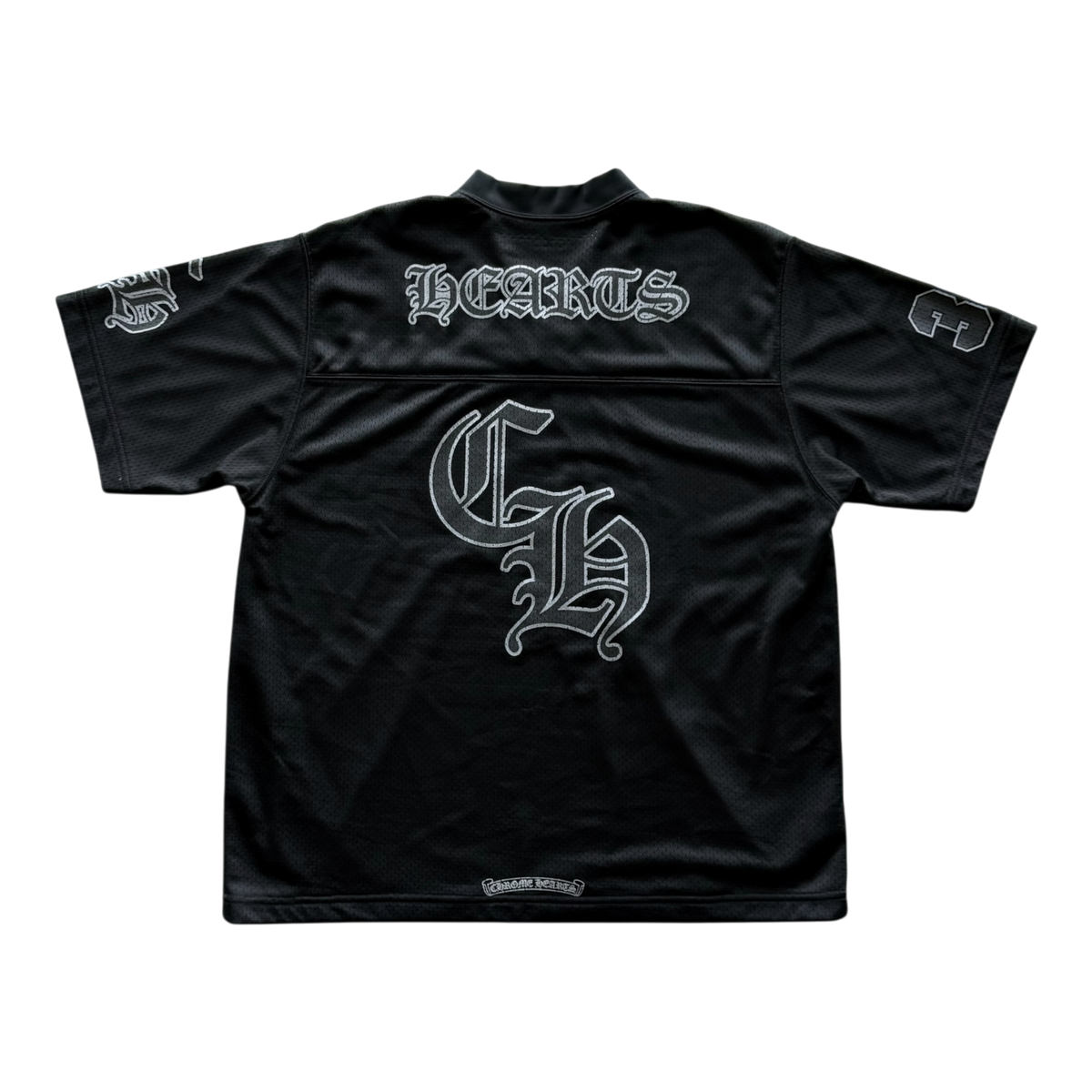 Mesh Short Sleeve Jersey Black