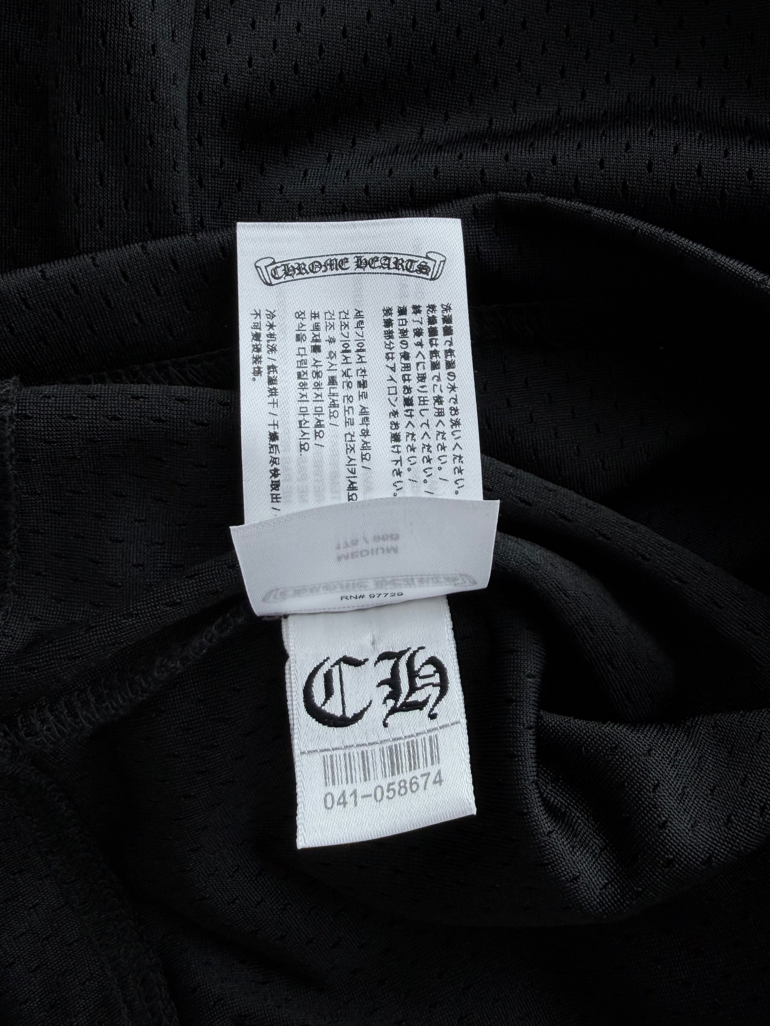 Mesh Short Sleeve Jersey Black
