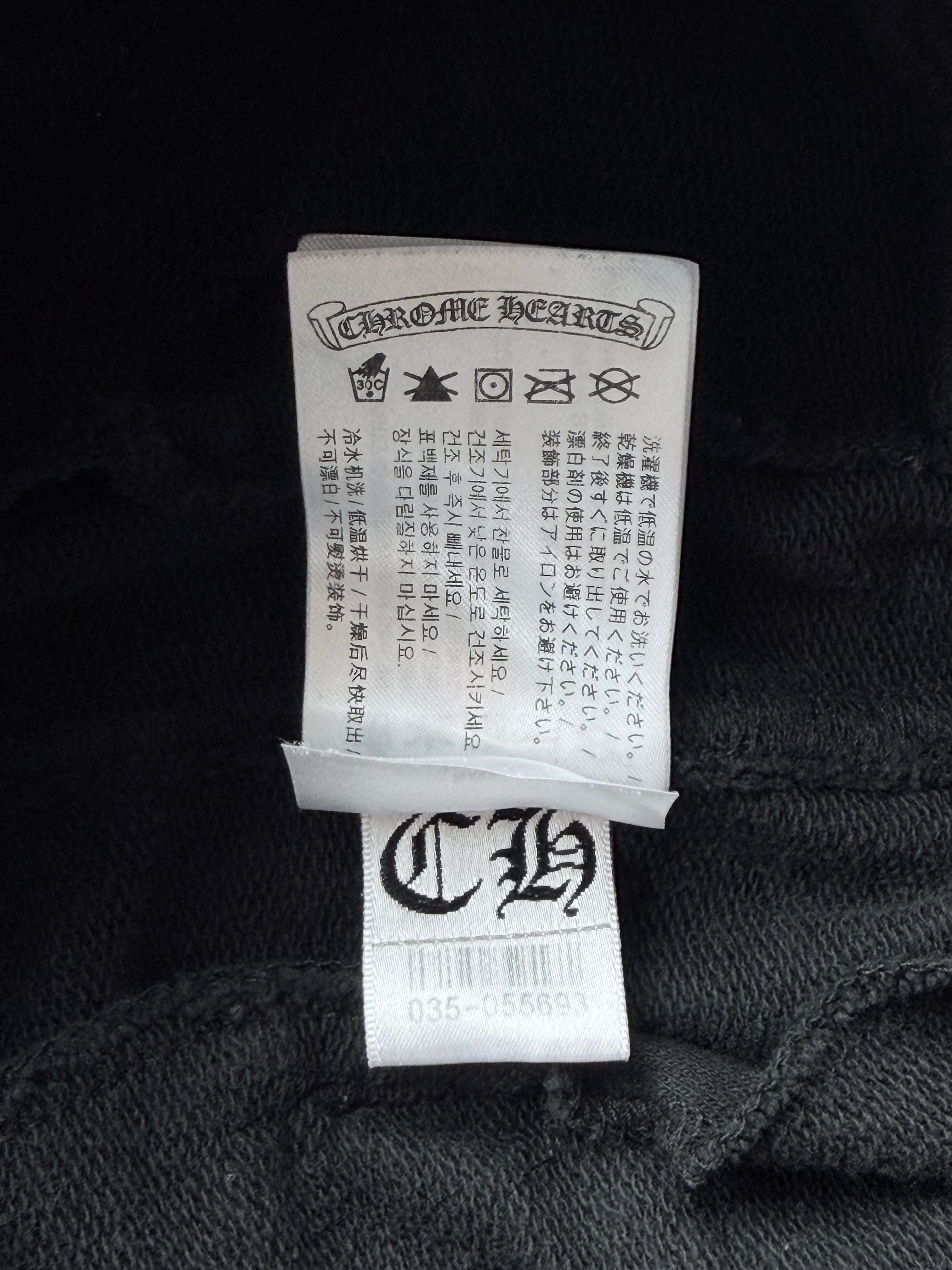 Cemetery Cross Print Shorts Black