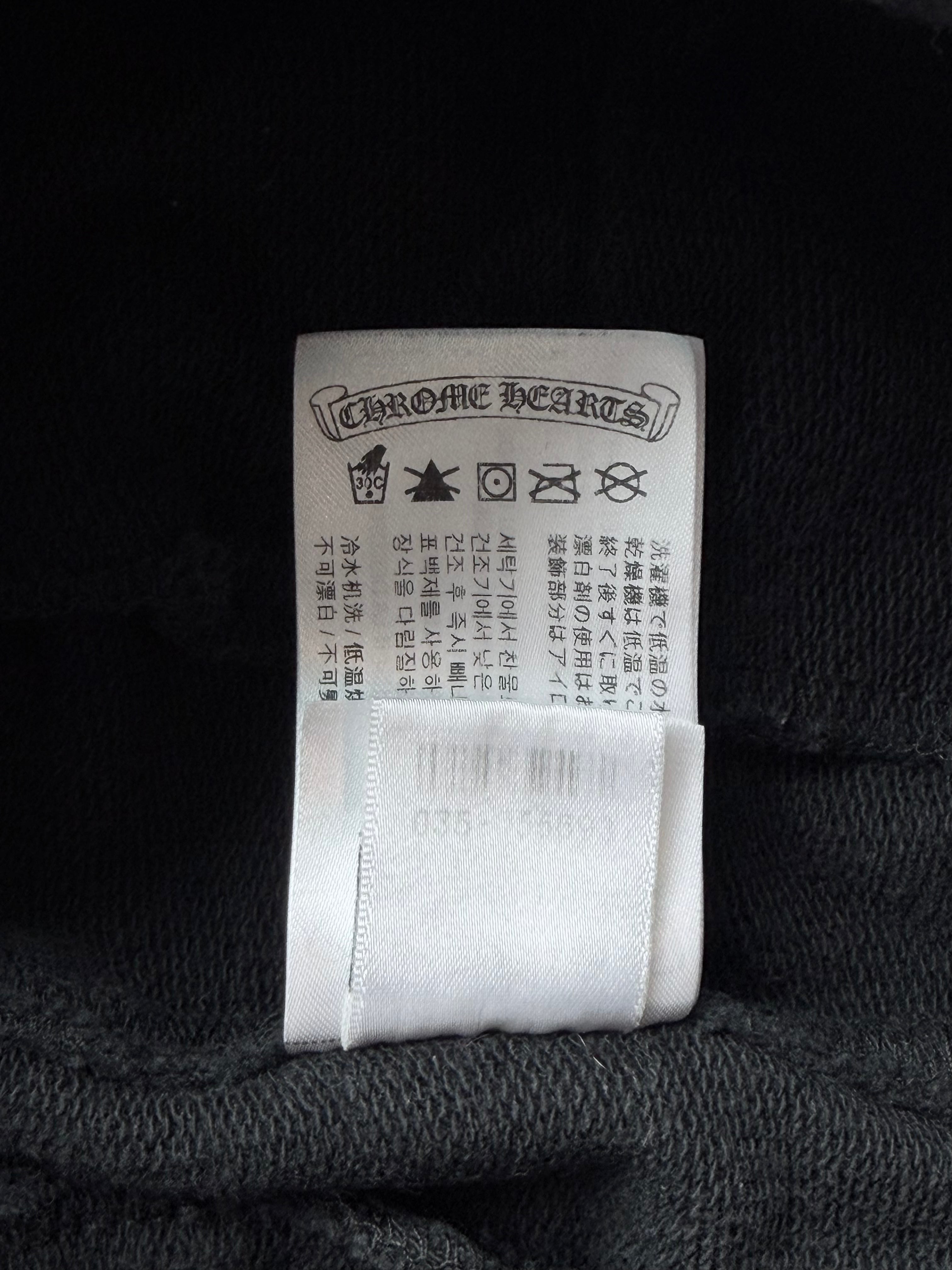 Cemetery Cross Print Shorts Black