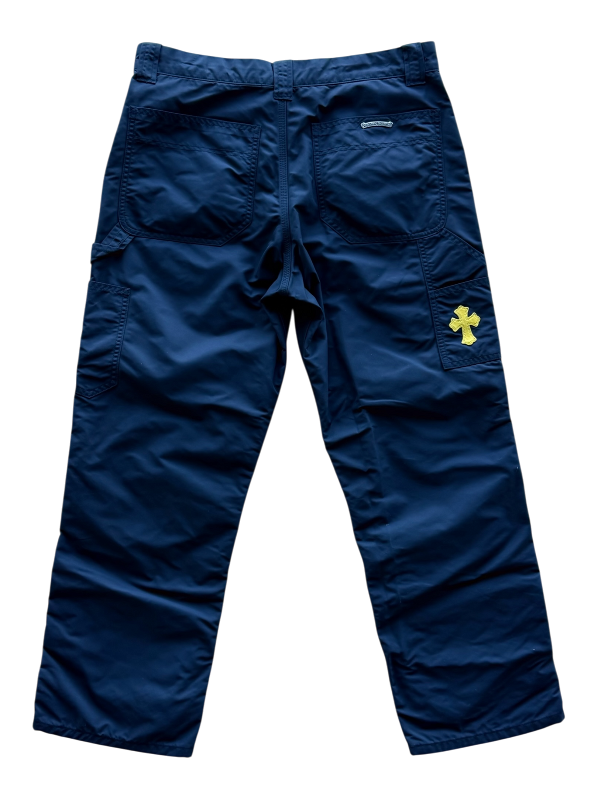 Nylon and Leather Double Knee Carpenter Pants